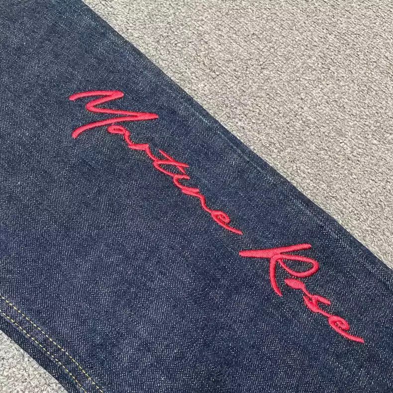 Other Martine rose embroidered logo jeans -2507 Size US 32 / EU 48 - 5 Thumbnail