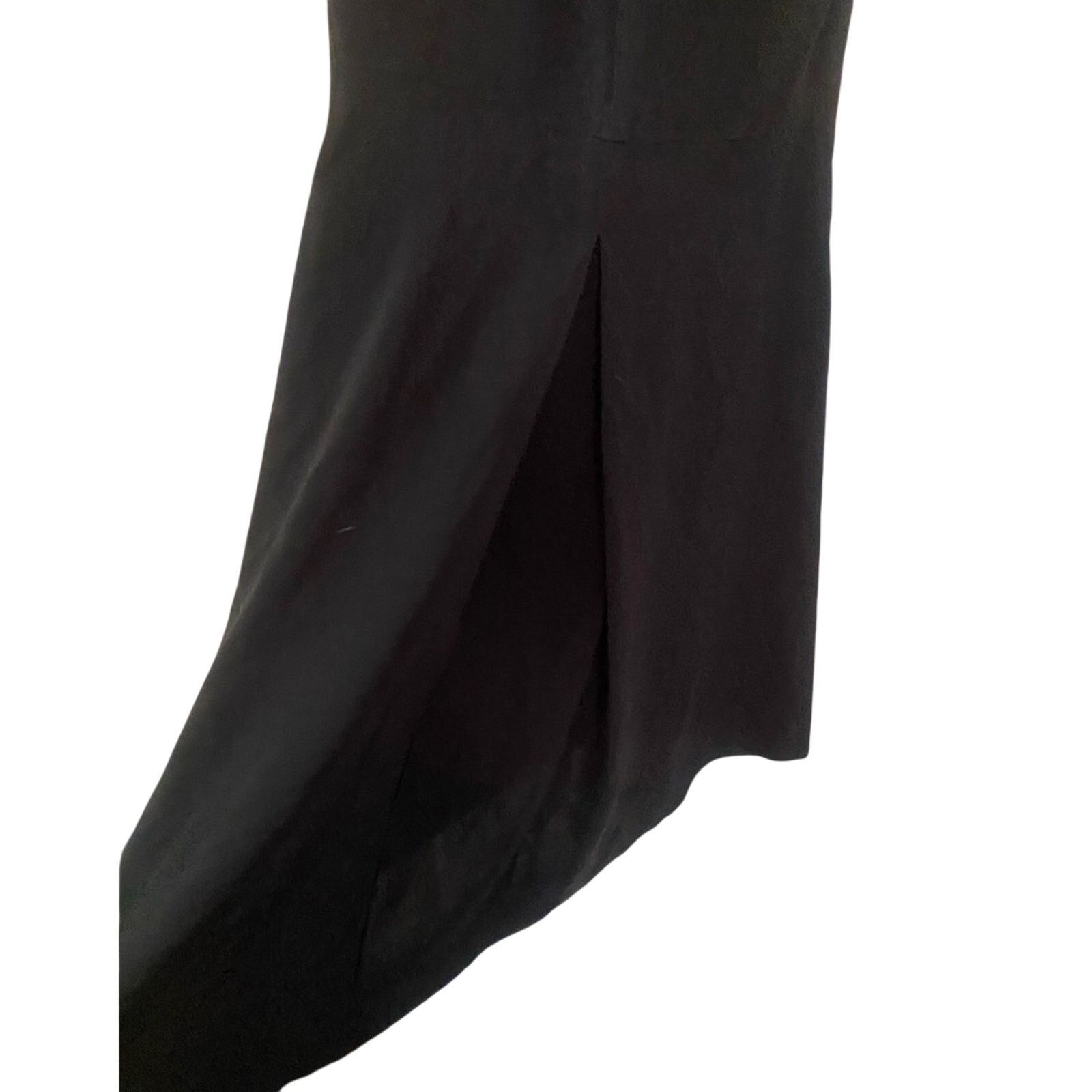 Vince Vince Black Sleeveless Knee Length Sheath Dress SZ. 2 Size XS / US 0-2 / IT 36-38 - 4 Thumbnail
