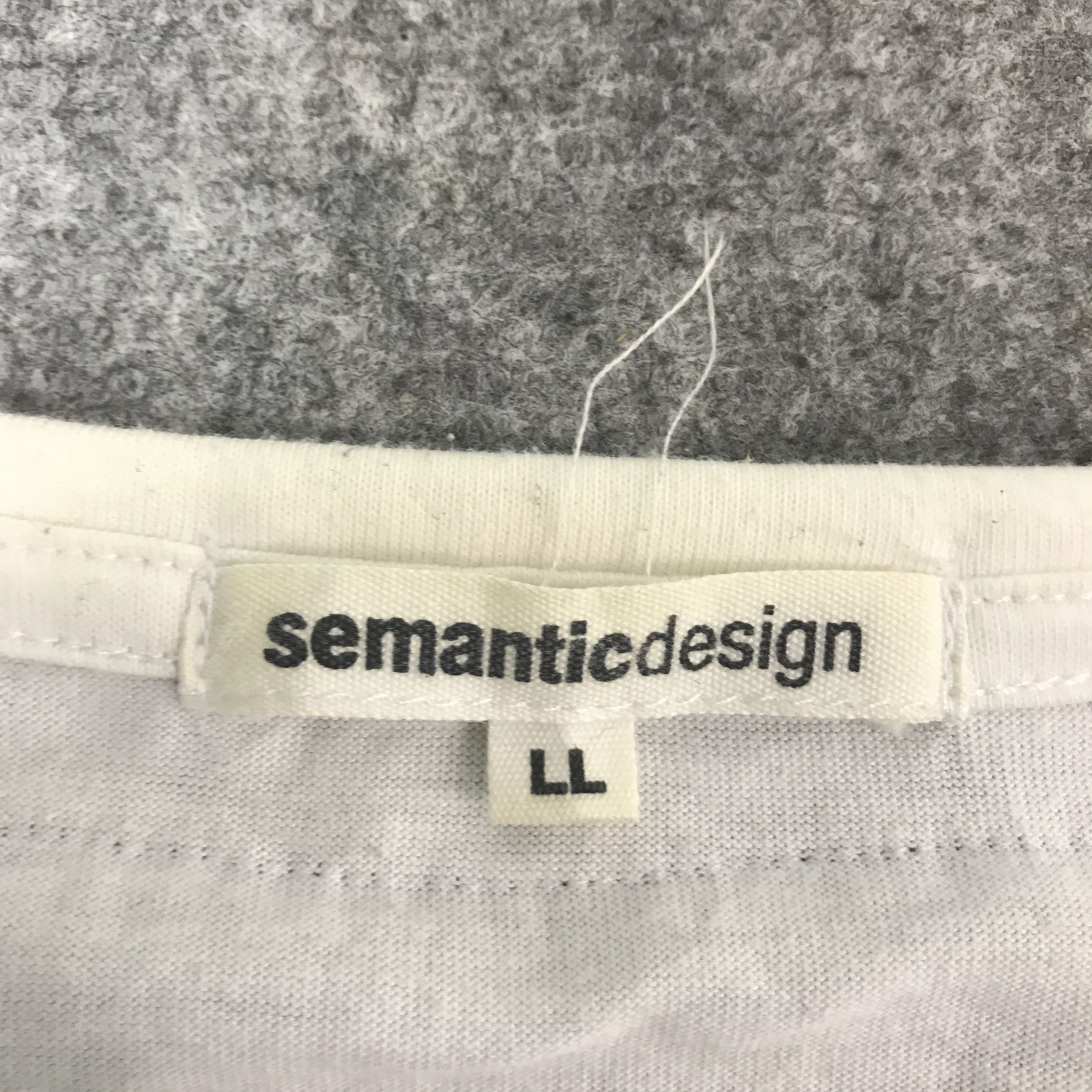 semanticdesign SEMANTIC DESIGN ZIPPER COLLAR DESIGN TSHIRTS Size US L / EU 52-54 / 3 - 9 Thumbnail