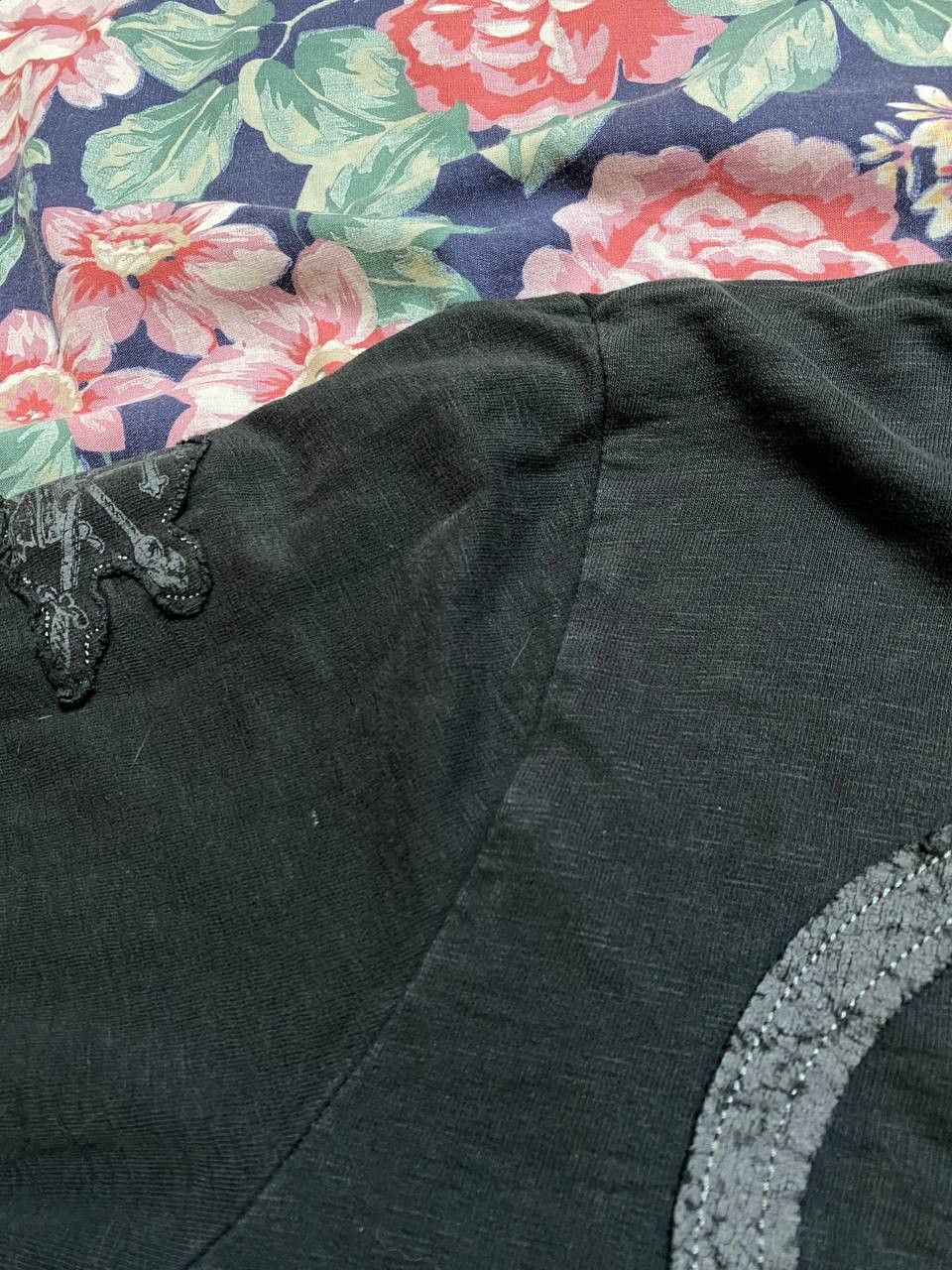Marc Ecko Marc Ecko Patchwork Pullover Crewneck Zip Hoodie Size XL Size US XL / EU 56 / 4 - 17 Thumbnail