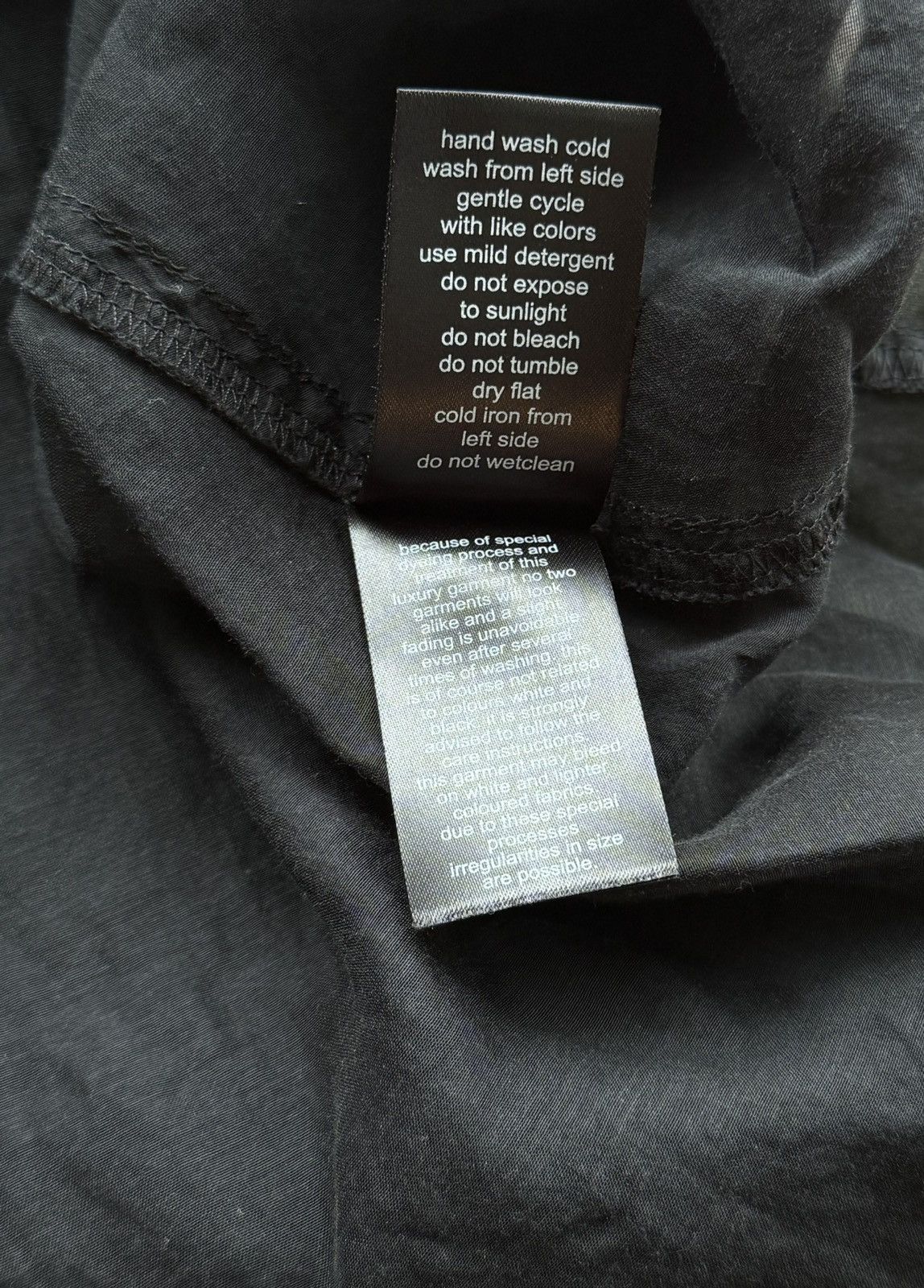 Rundholz Rundholz black avant garde silk blend mesh gothic tunic Size S / US 4 / IT 40 - 5 Thumbnail