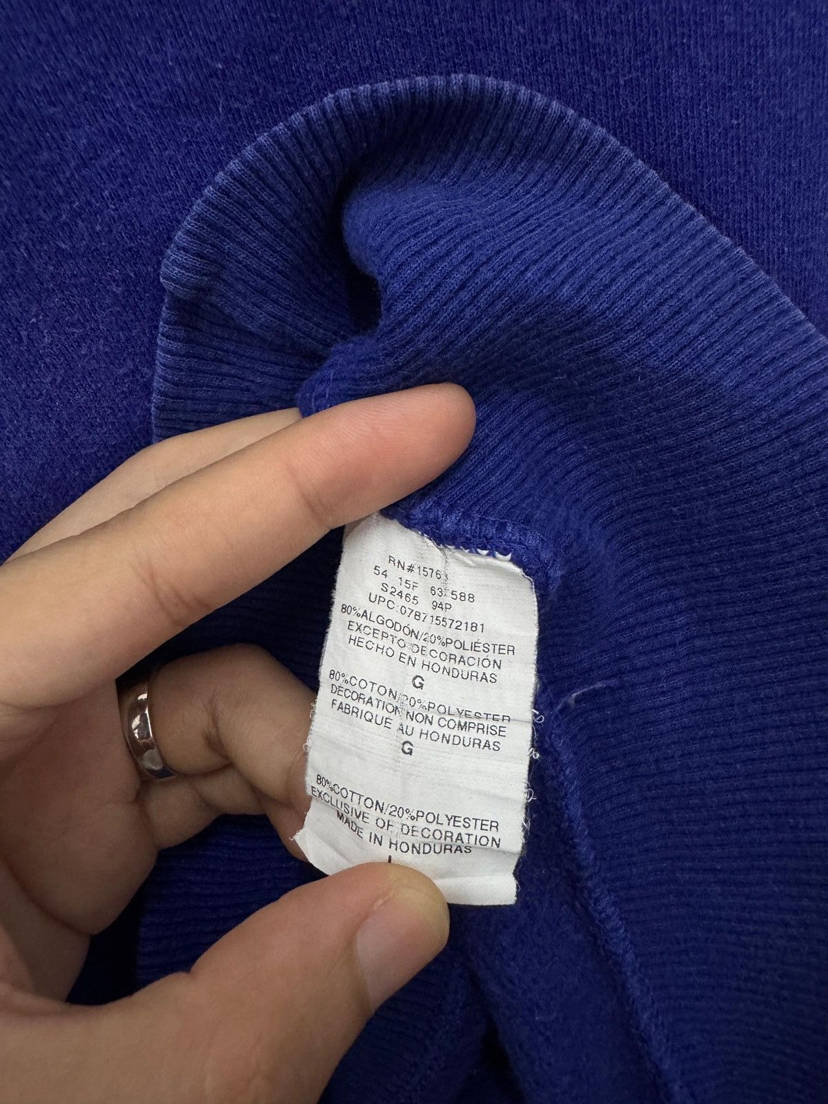 Champion 🔥 Champion Eco USA Streetwear Roundneck Sweatshirt - L Size US L / EU 52-54 / 3 - 7 Thumbnail