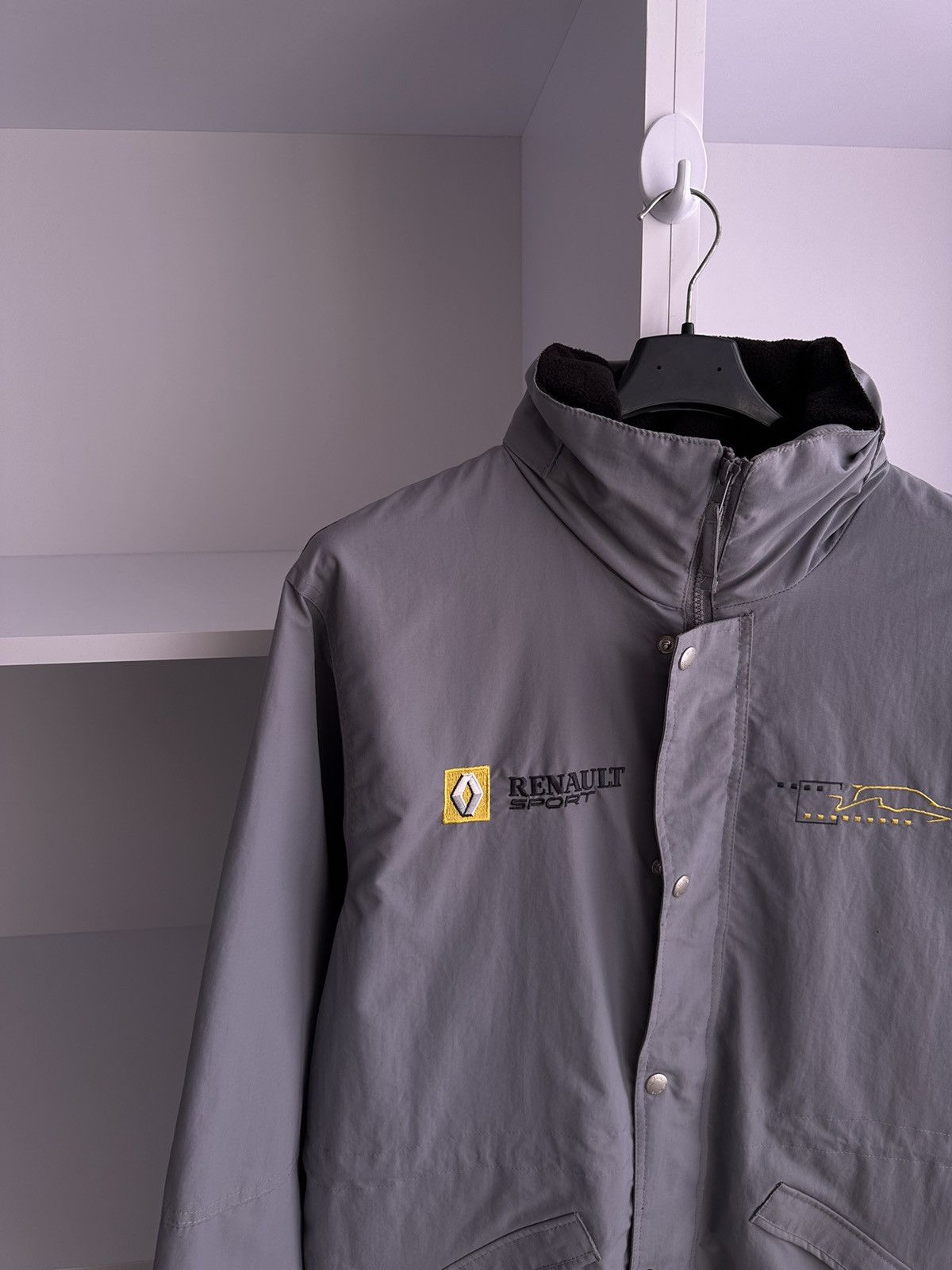 Vintage Vintage Renault Sport 3 in 1 Racing F1 Grey Jacket Size US S / EU 44-46 / 1 - 5 Thumbnail
