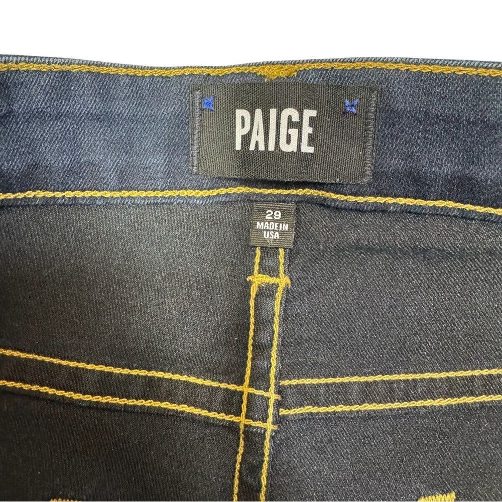 Paige NWT New $199 Paige Transcend Normandie Straight Jean Size 2 Size US 29 - 6 Thumbnail
