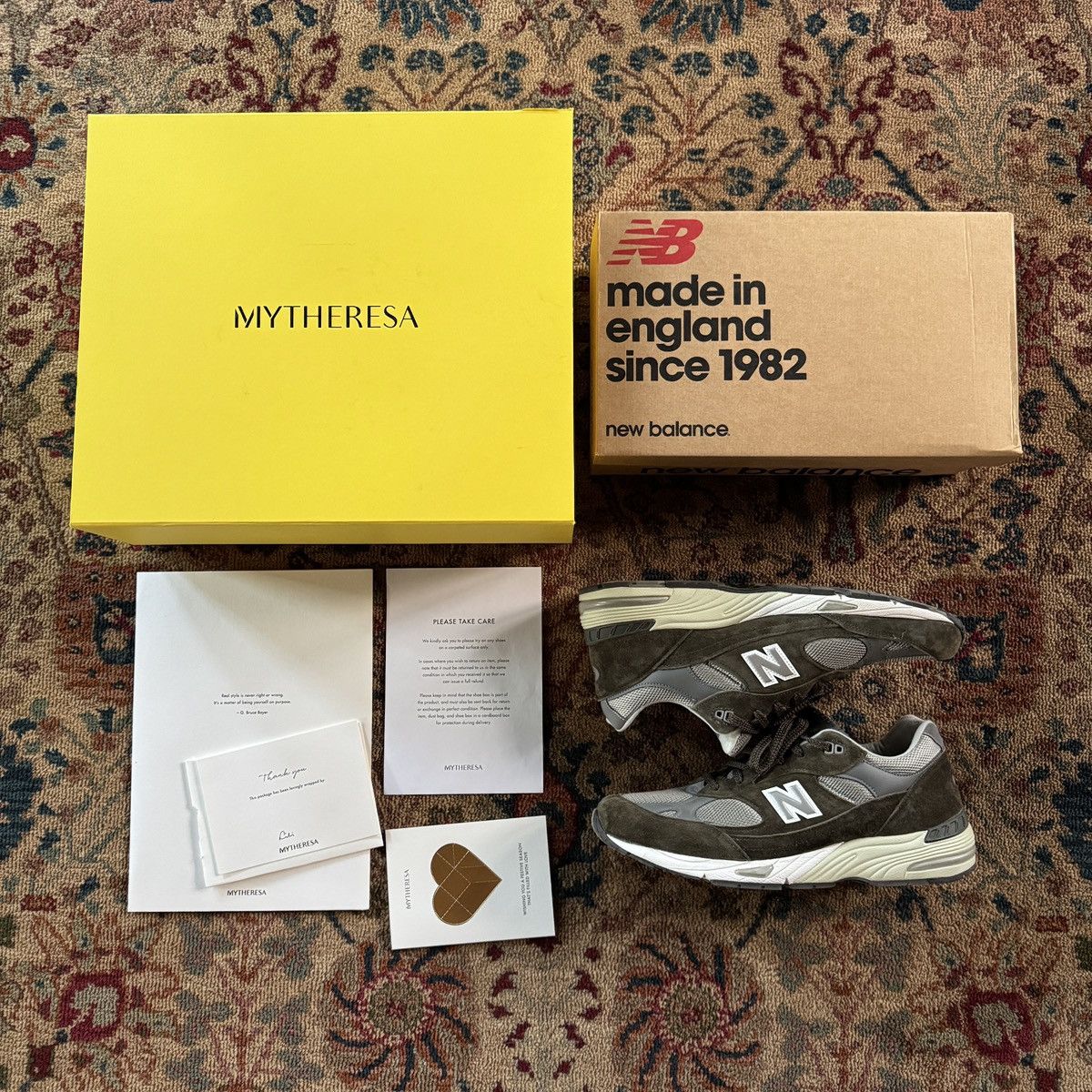 塩水水槽】 ? NewBalance ニューバランス M991OLG