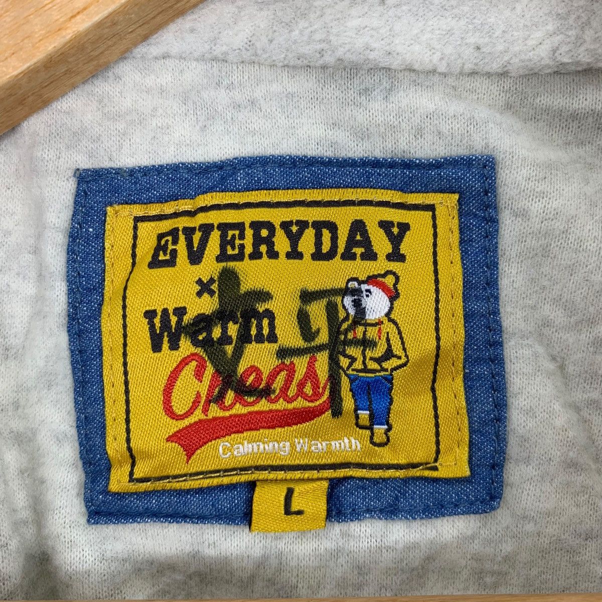 Vintage Vintage NEW YORK CITY Athletic Fleece Half Button Sweatshirt Size US L / EU 52-54 / 3 - 5 Thumbnail