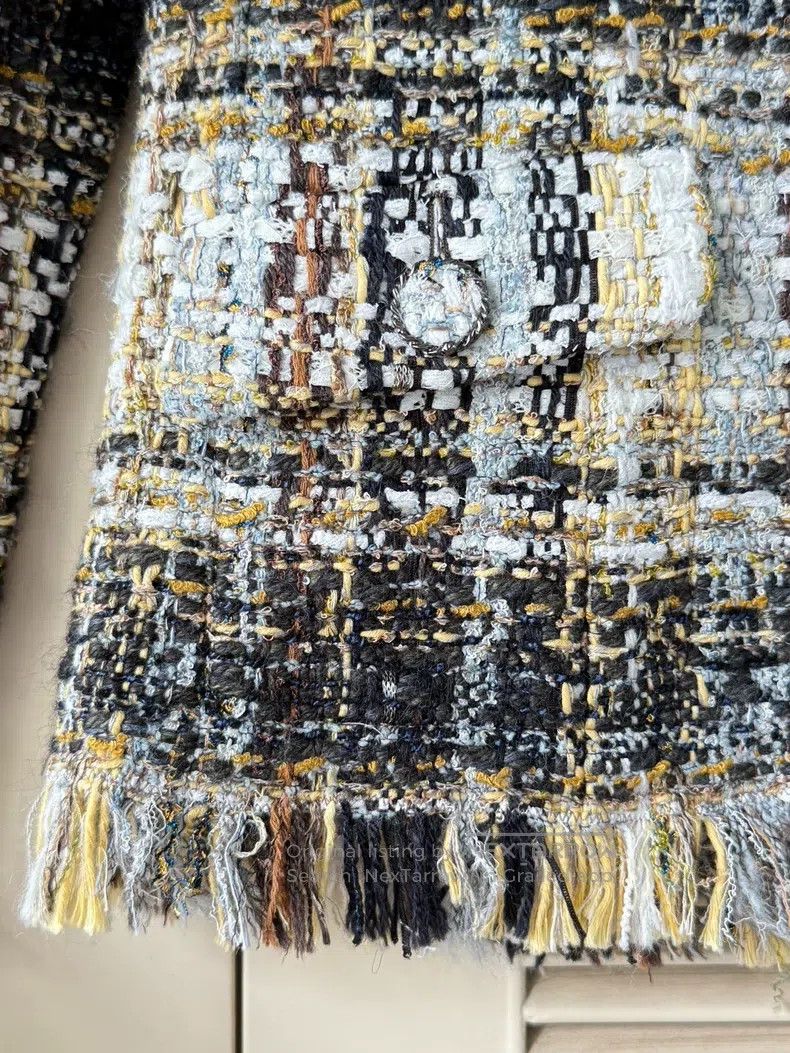 Chanel Chanel Tweed coat Size XXS / US 00 / IT 34 - 5 Thumbnail