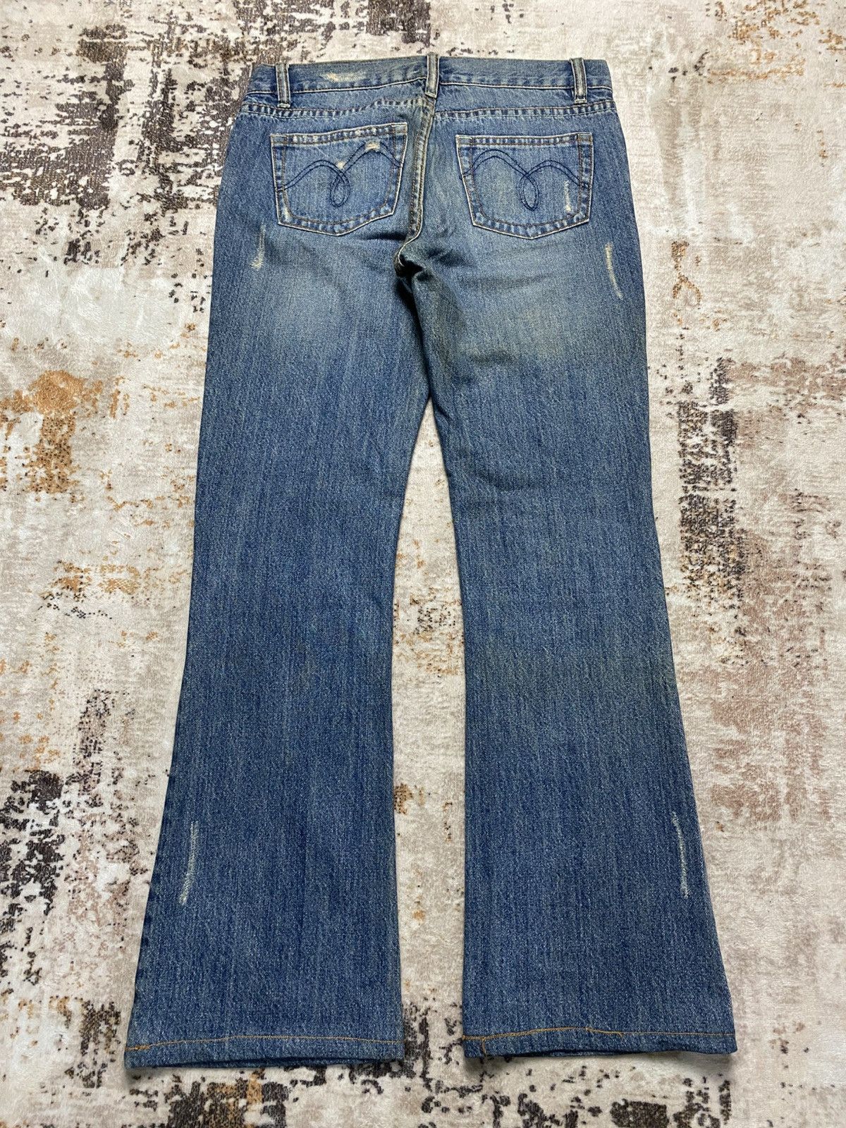 Hysteric Glamour Rusty Bootcut Distress Denim Size US 30 / EU 46 - 8 Thumbnail