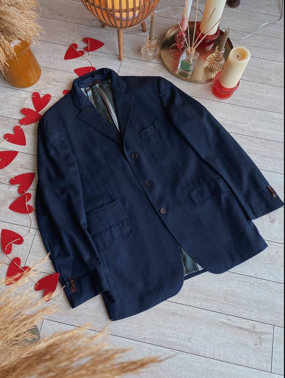 Etro Milano Navy Wool Blazer