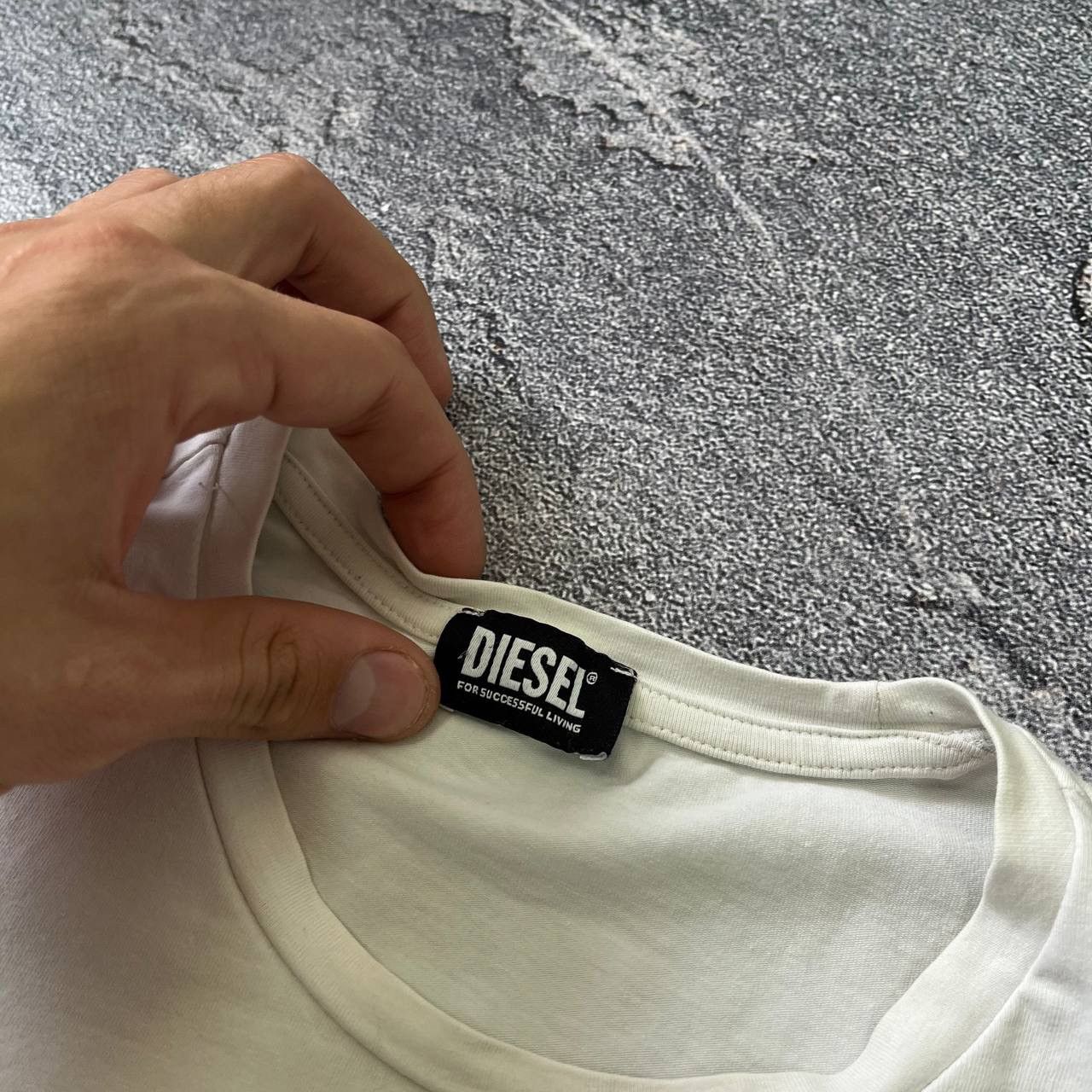 Diesel × Vintage Vintage White T-Shirt Diesel mini logo Y2K Size US M / EU 48-50 / 2 - 6 Thumbnail