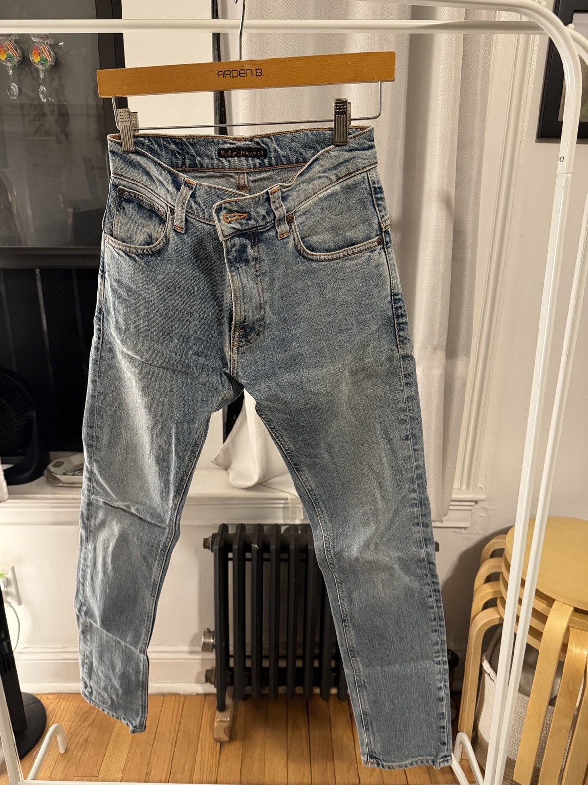 Nudie Jeans Nudie Jeans Thin Finn Light Wash Jeans Size US 28 / EU 44 - 1 Thumbnail