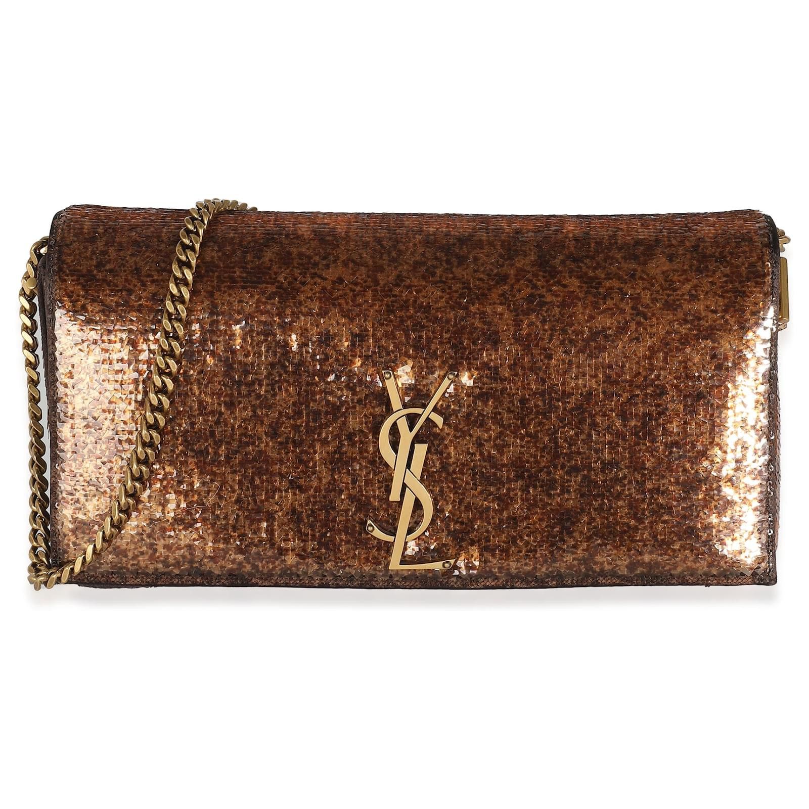 Saint Laurent Paris o1s1wg110925 Size:OS / Shoulder Bag in Brown Size ONE SIZE - 1 Thumbnail