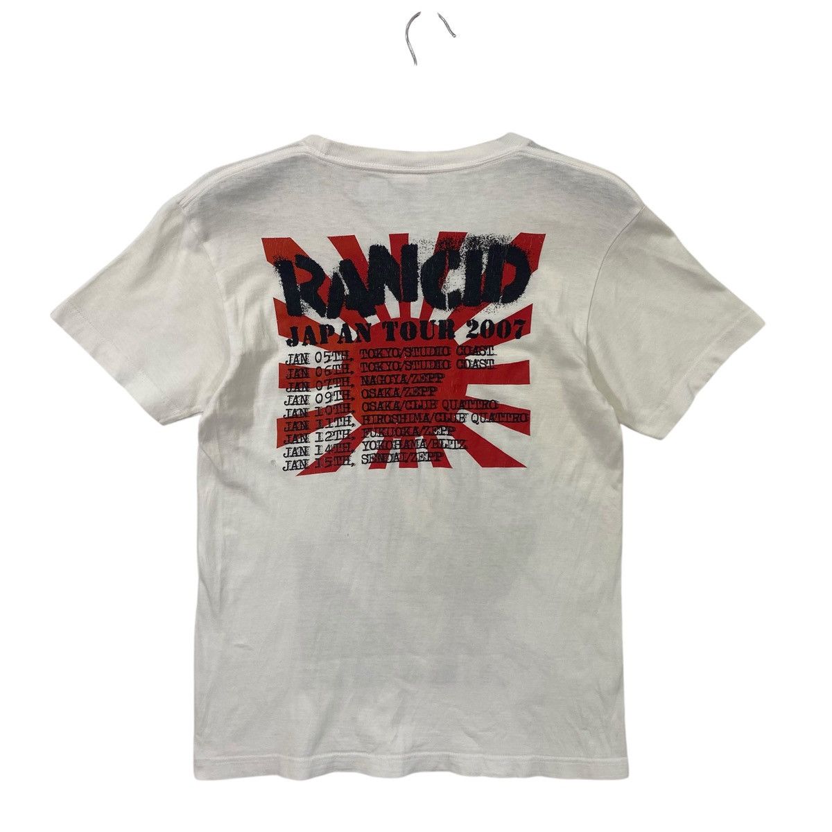 Band Tees 💥VINTAGE RANCID punkrock band Japan tour 2007 tee shirt Size US S / EU 44-46 / 1 - 2 Thumbnail