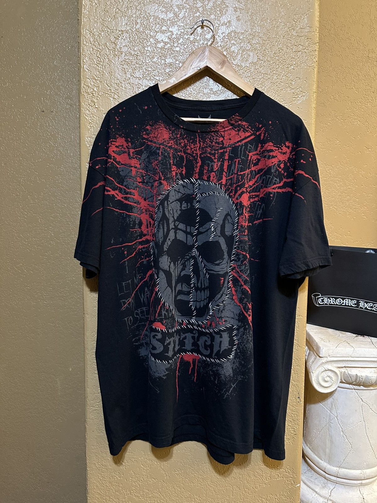 Tapout Rare Y2K Tapout Stitch Duran UFC t shirt Size US XXL / EU 58 / 5 - 1 Thumbnail