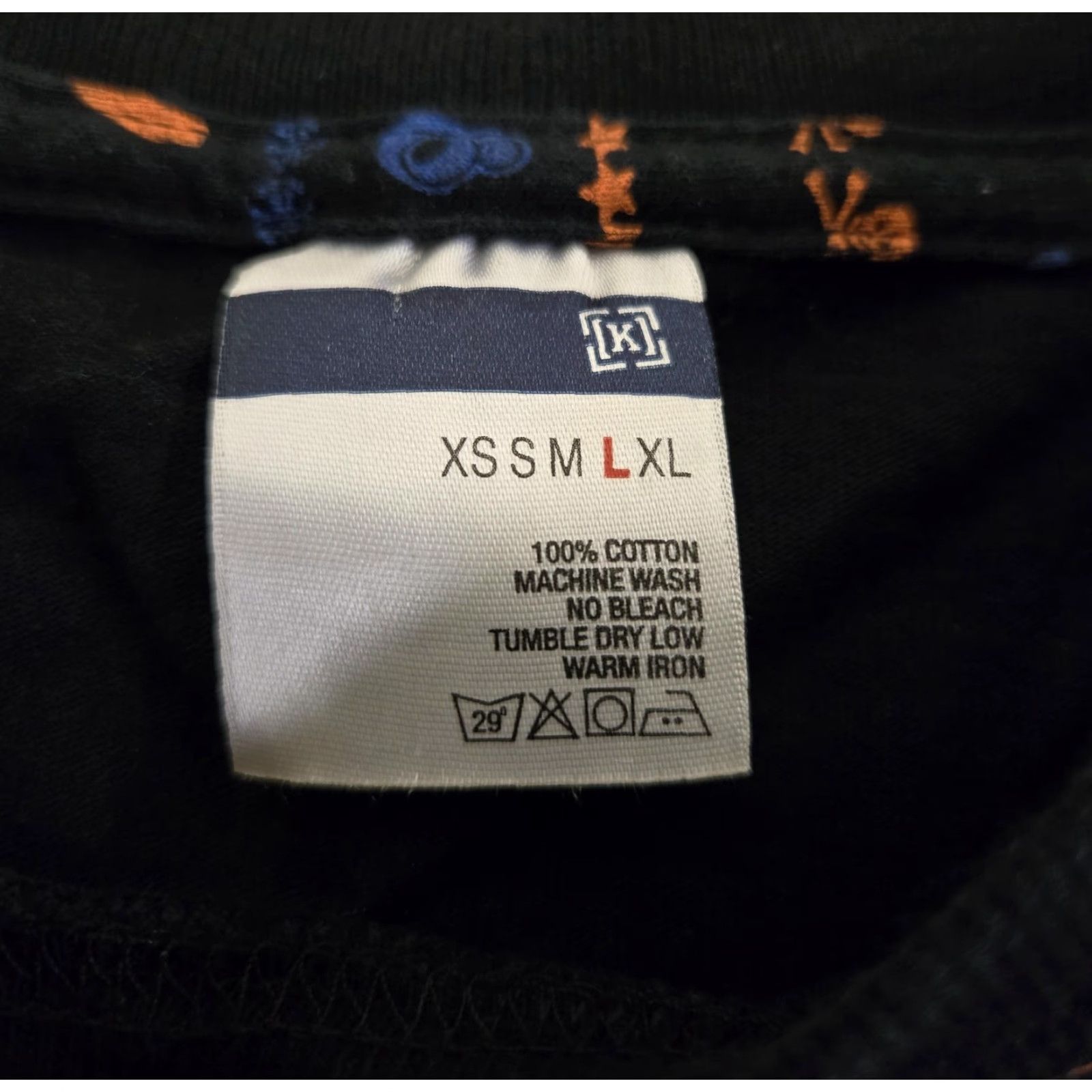 Vintage VINTAGE KR3W Shirt Mens Large Black Blue Orange All Over Print Skate Or Die Graphic Tee Size US L / EU 52-54 / 3 - 3 Thumbnail