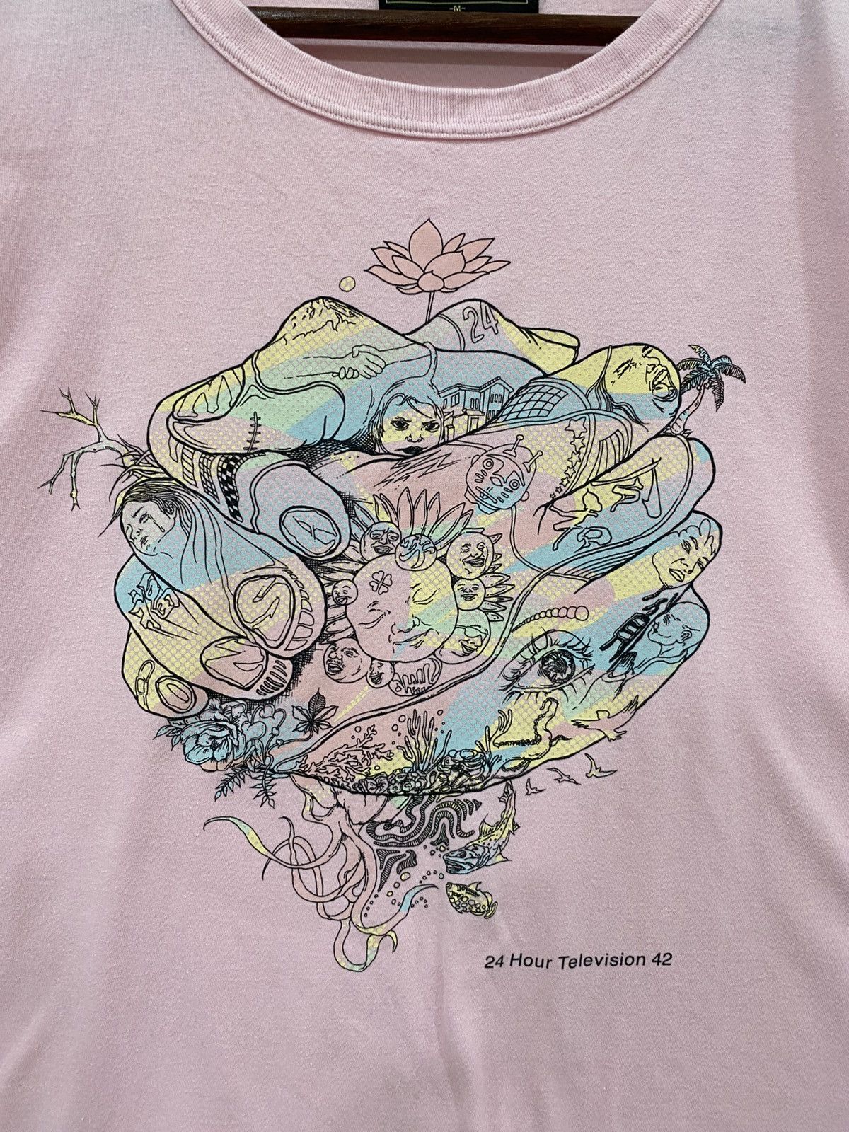 Japanese Brand 24Hour Television Japan Pop Art T Shirts Size US M / EU 48-50 / 2 - 3 Thumbnail