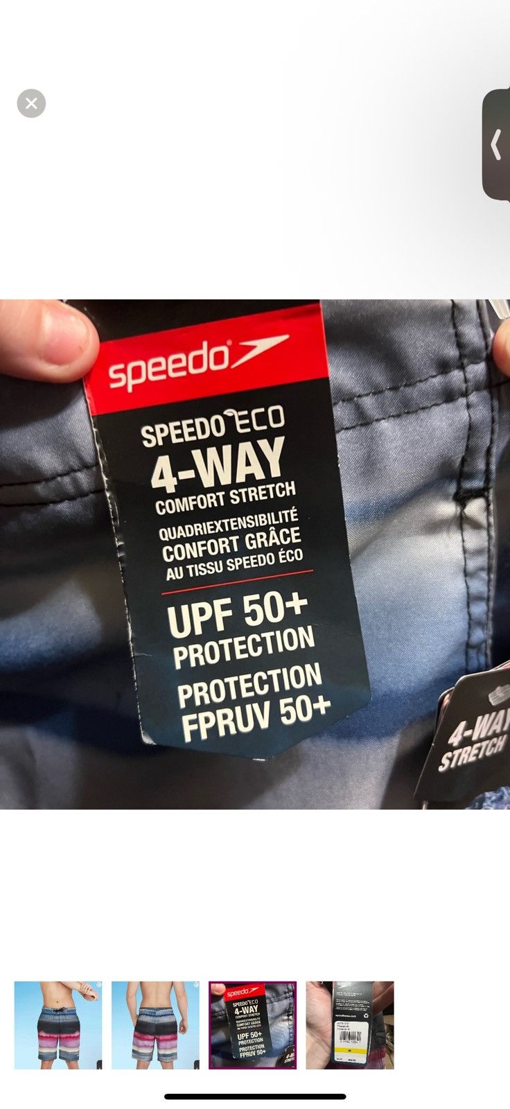 Speedo Speedo UPF flex swim trunks Size US 32 / EU 48 - 4 Thumbnail