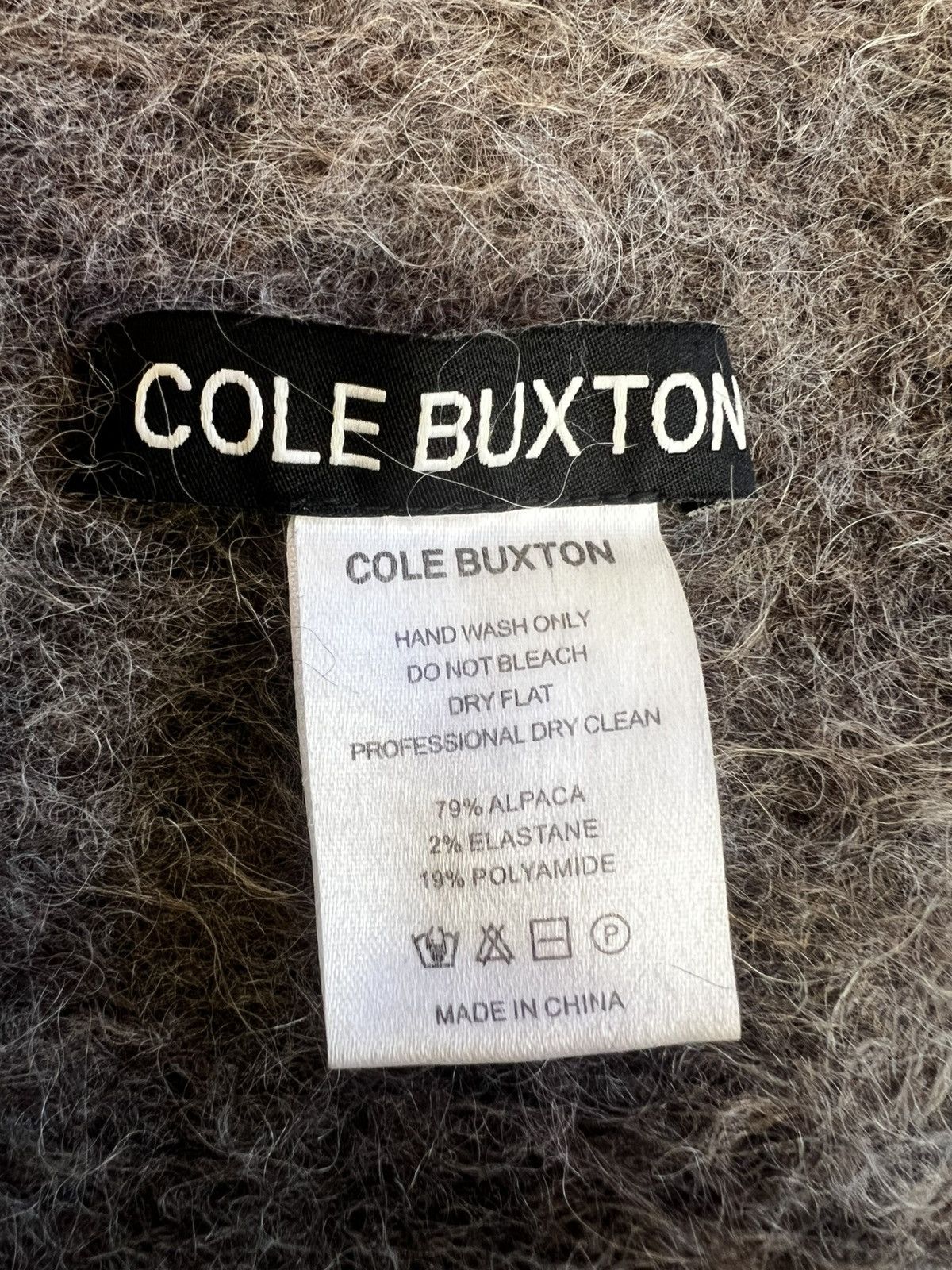 Cole Buxton Cole Buxton Super Alpaca Beanie OS Size ONE SIZE - 12 Thumbnail
