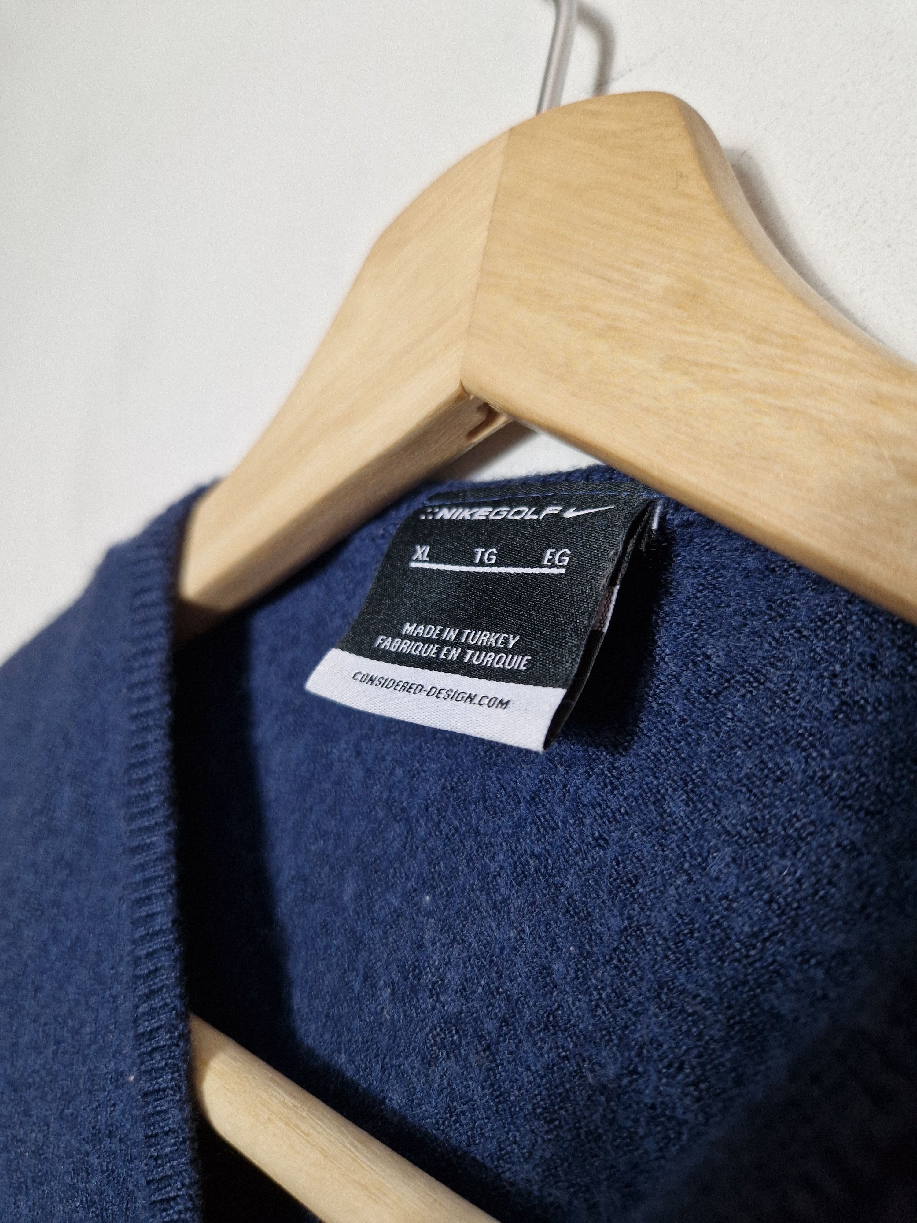 Nike × Vintage Nike vintage wool vest Size US M / EU 48-50 / 2 - 4 Thumbnail
