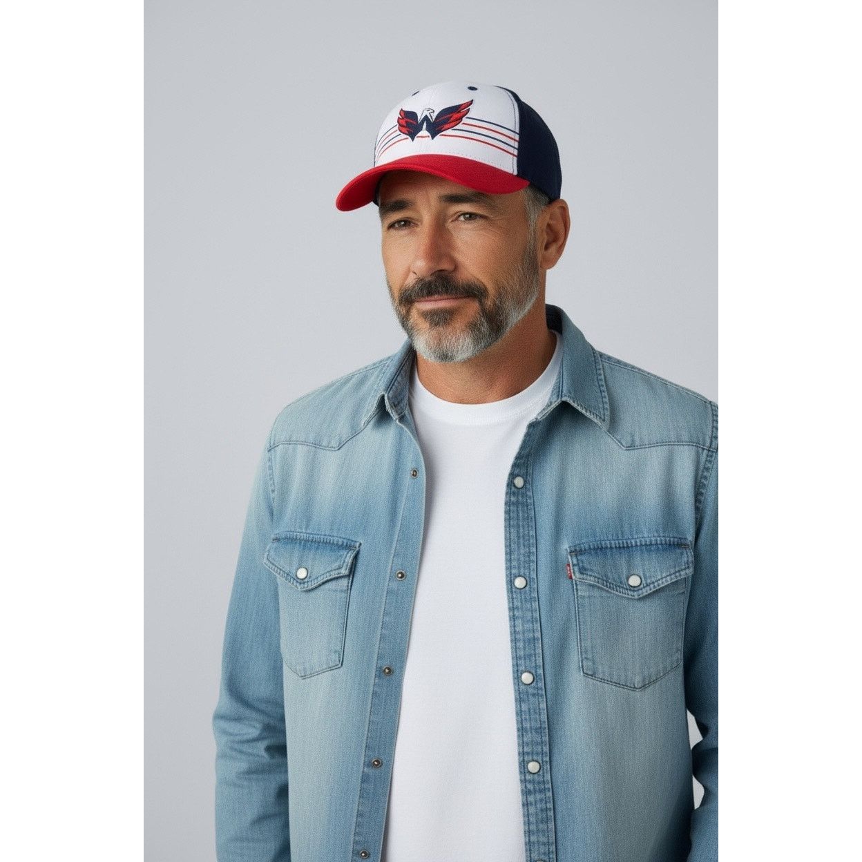 Other Washington Capitals Hat Adjustable Baseball Cap – Idegy NHL Size ONE SIZE - 3 Thumbnail