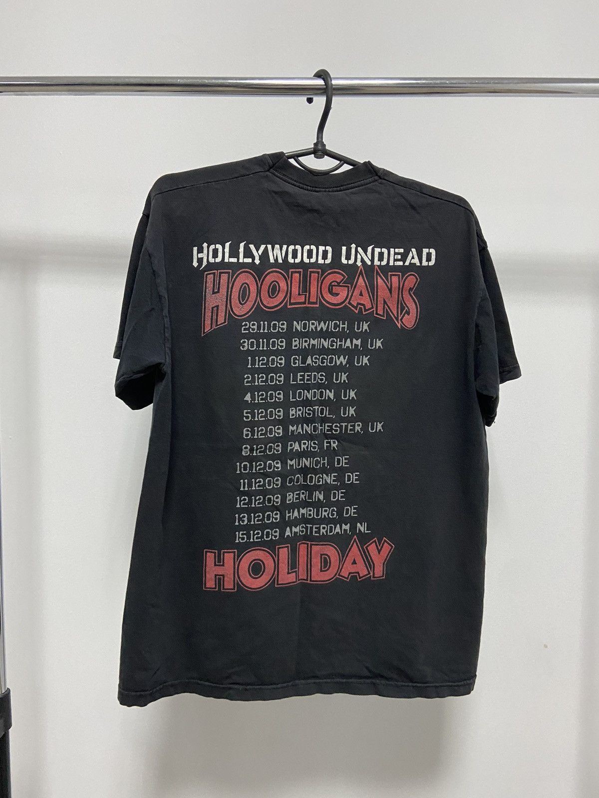 Vintage Hollywood Undead Vintage T shirt Big Print Logo 2009 Size US M / EU 48-50 / 2 - 3 Thumbnail