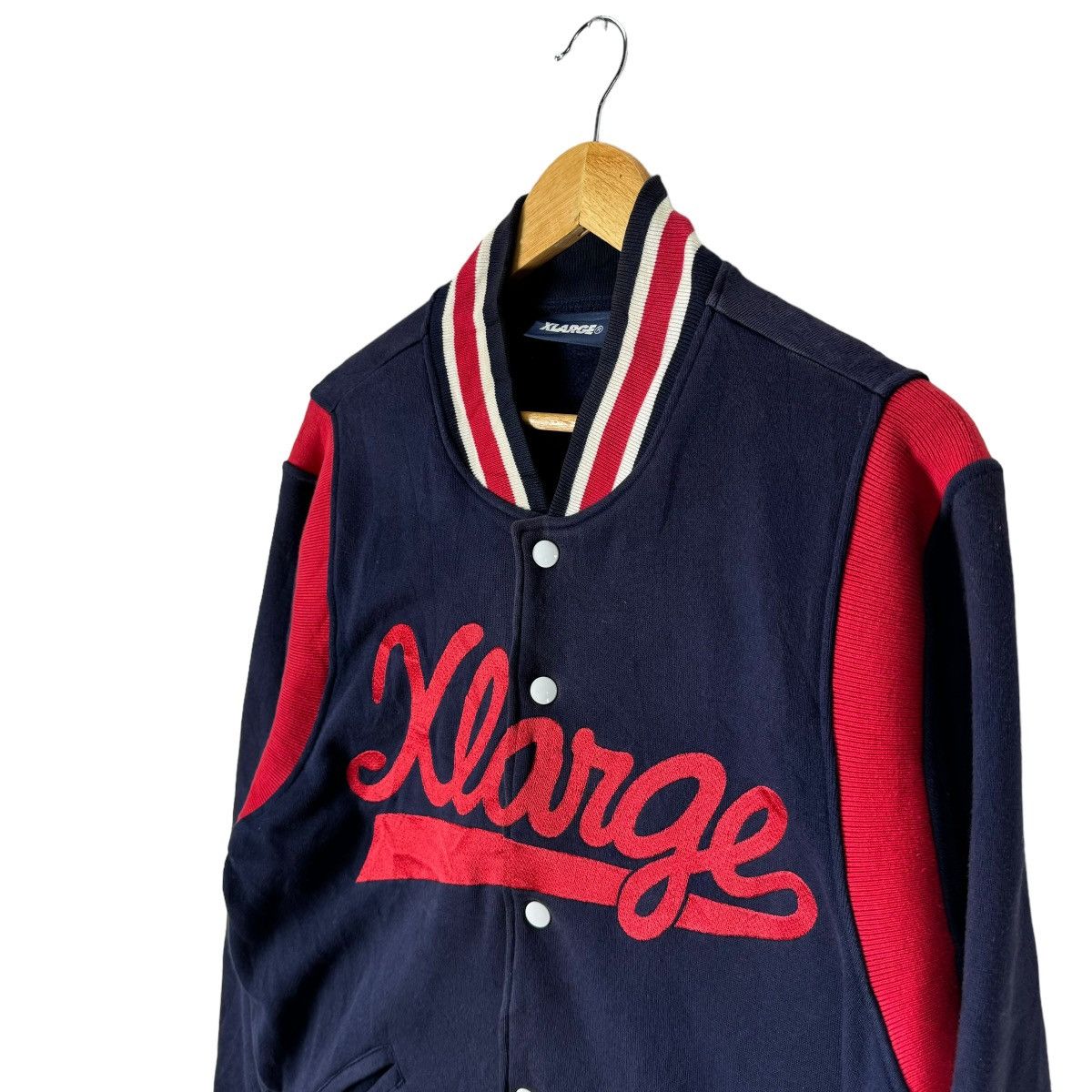 X-LARGE ☀️XLARGE VARSITY SNAP BUTTON JACKET LIKE SUPREME Size US L / EU 52-54 / 3 - 6 Thumbnail