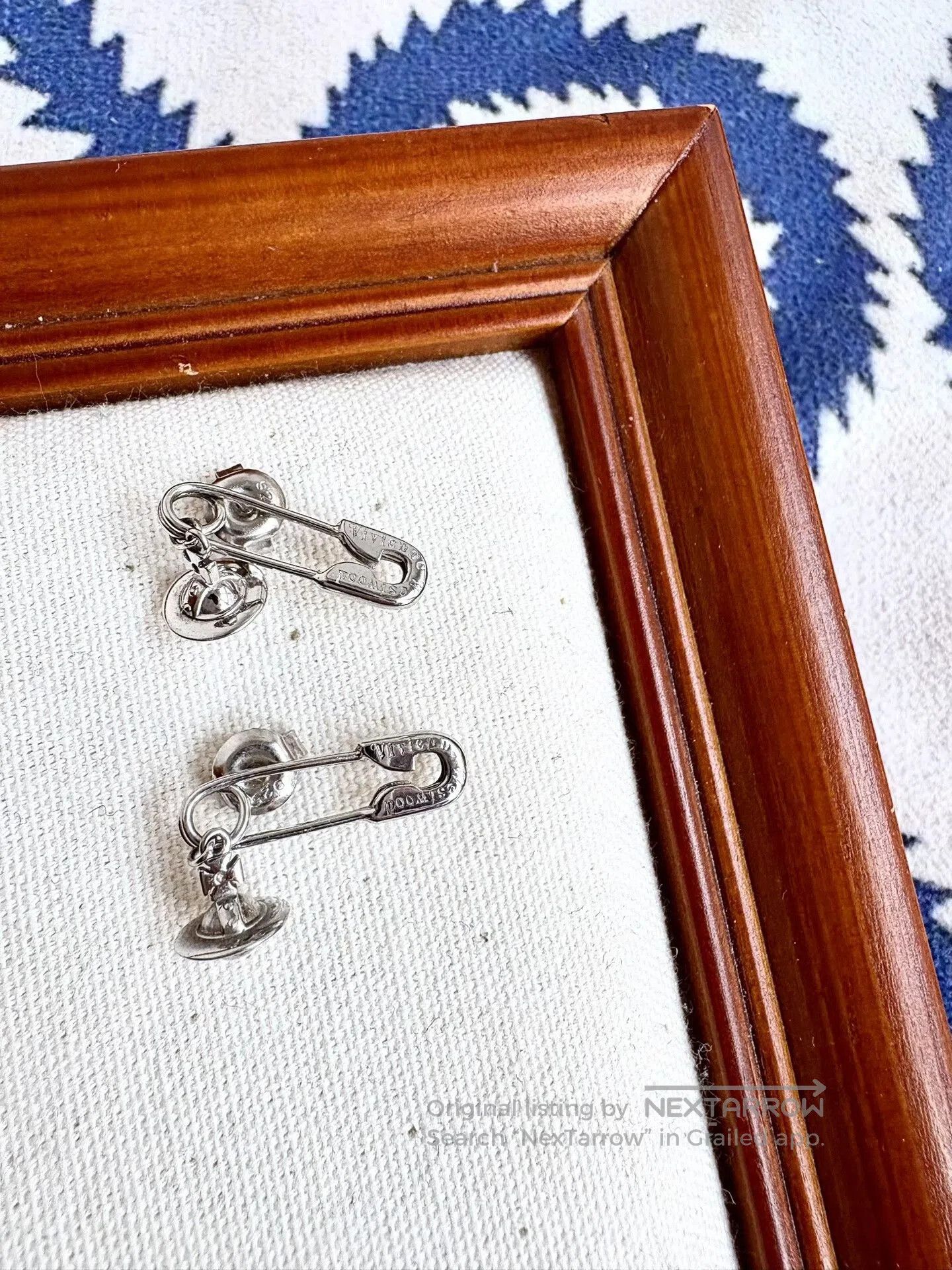 Vivienne Westwood Vivienne Westwood Vintage 925 Silver Saturn Earrings. Size ONE SIZE - 1 Thumbnail