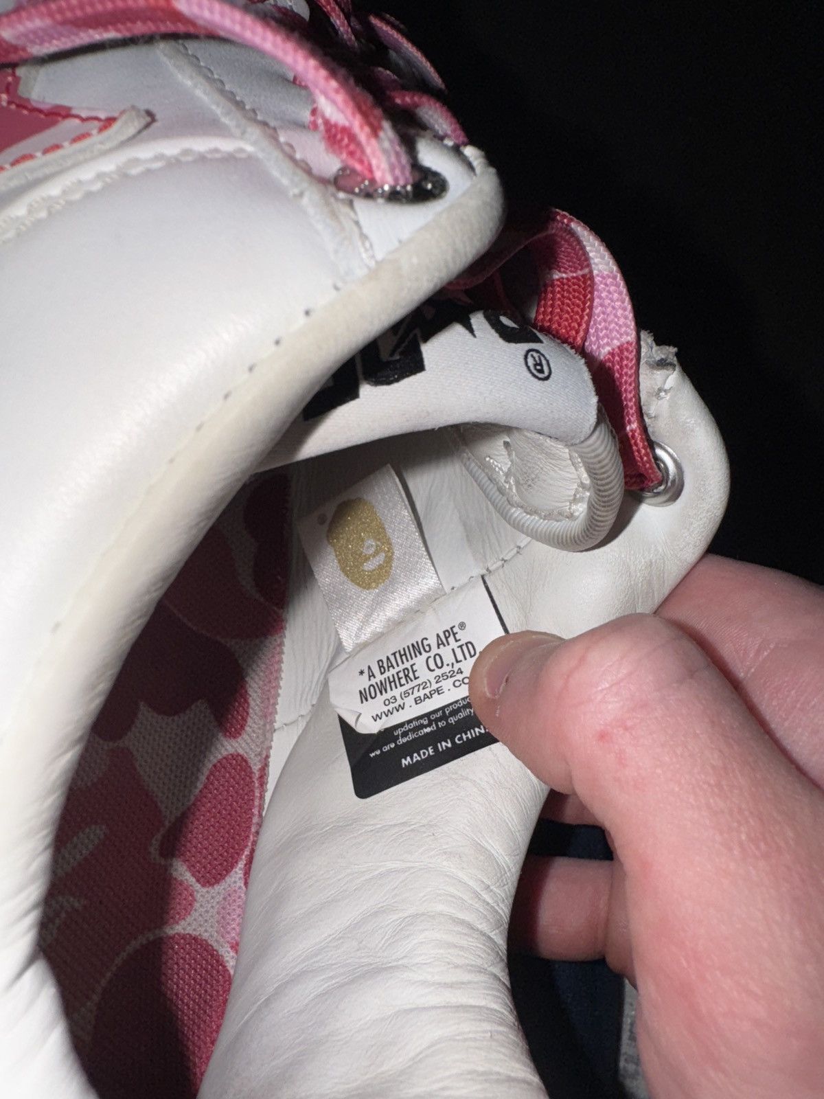 Bape Bapesta 'ABC Camo Pack - Pink' Size US 10 / EU 43 - 10 Thumbnail