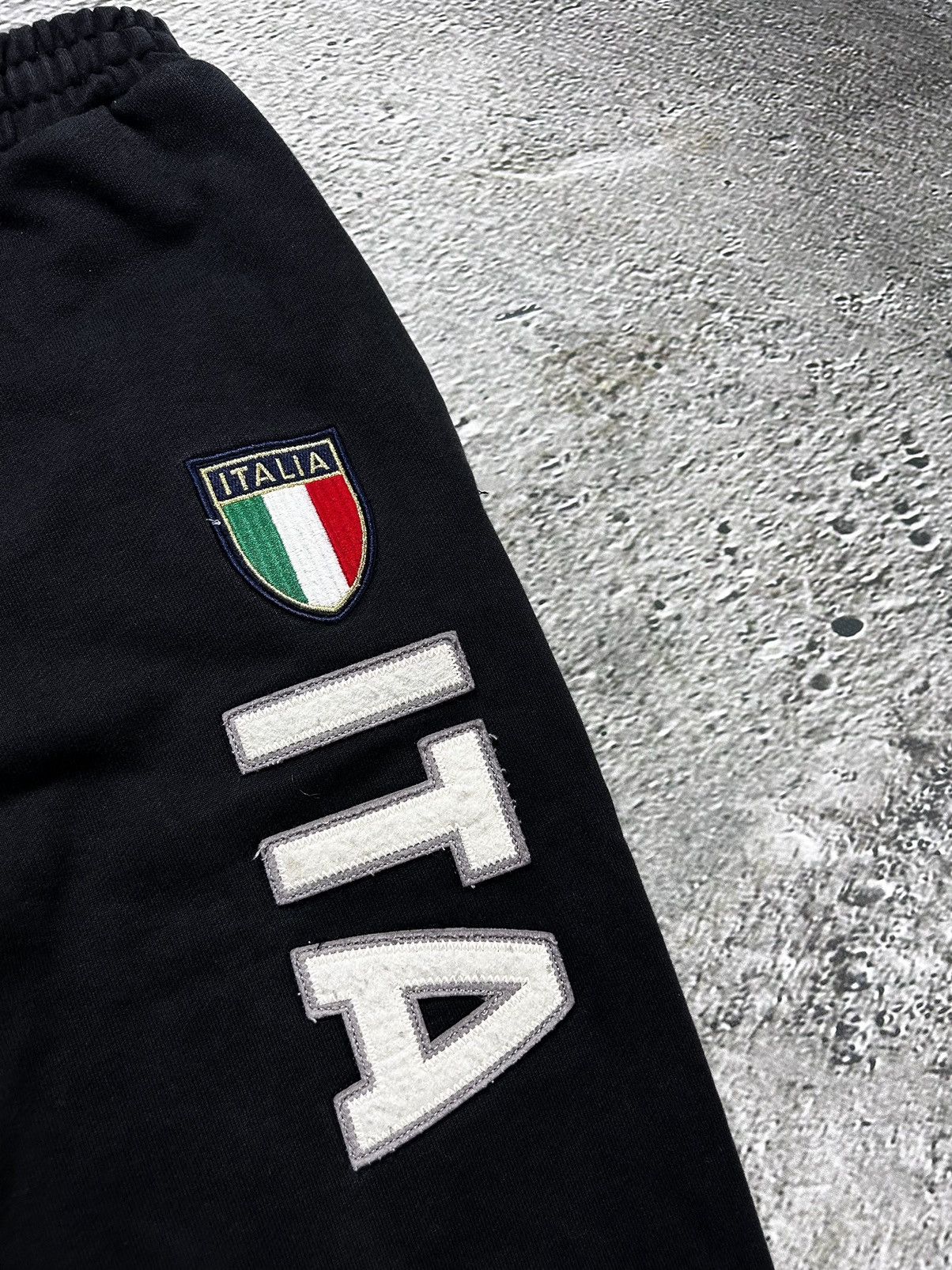 Kappa × Vintage Kappa Italy vintage track suit zip sweatshirt black Size US L / EU 52-54 / 3 - 9 Thumbnail
