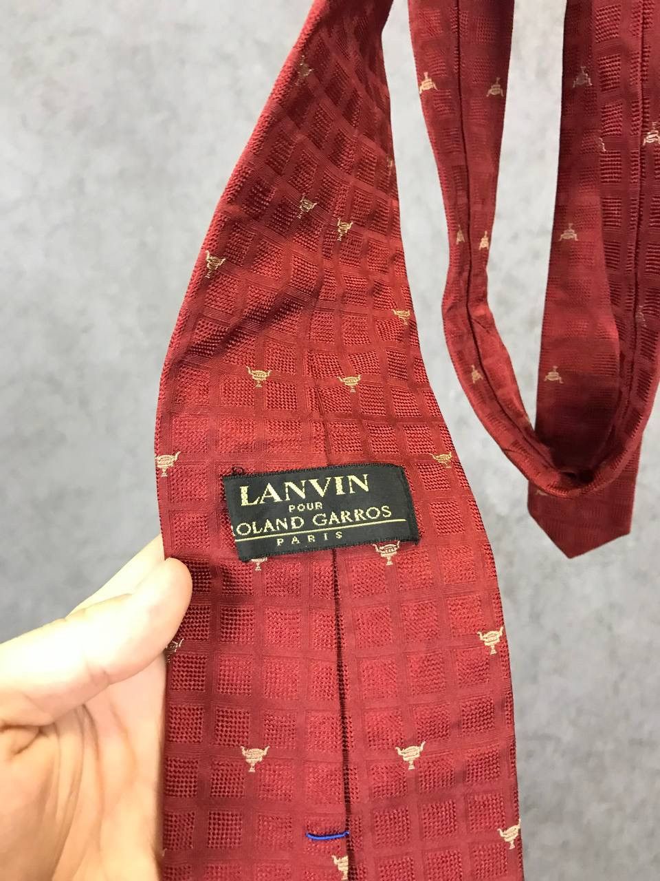 Lanvin × Vintage Lanvin luxury vintage tie Size ONE SIZE - 2 Thumbnail