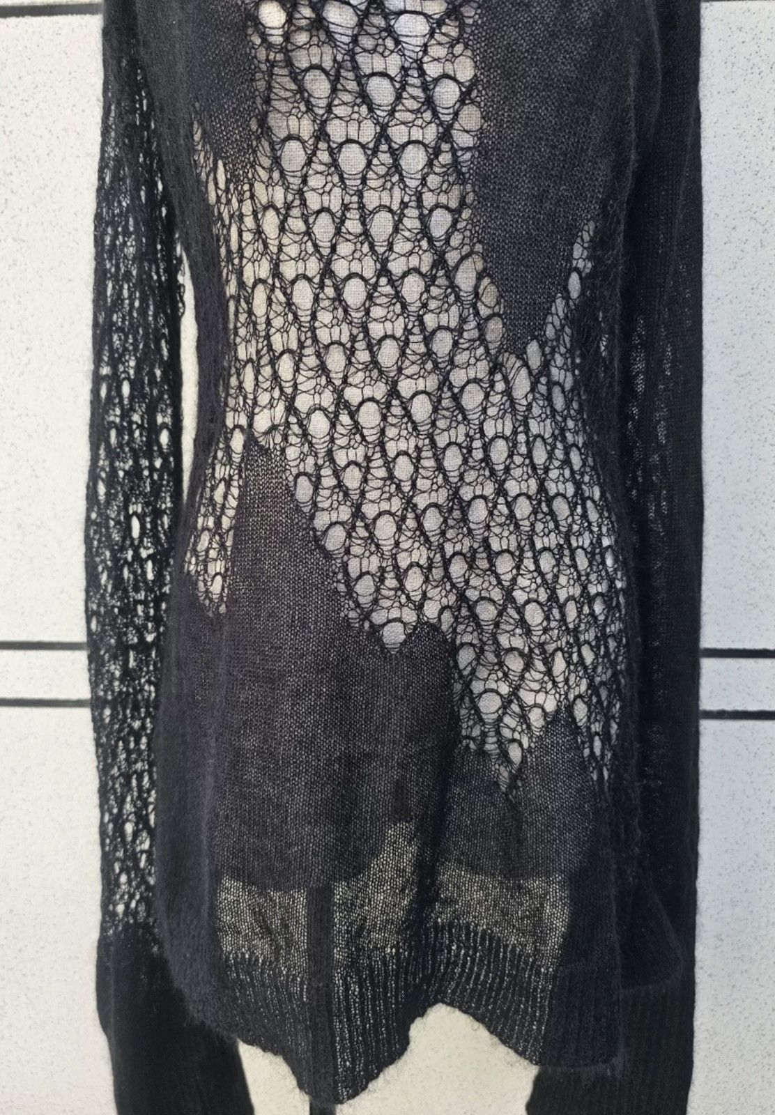Ann Demeulemeester Ann demeulemeester hohair sweater Size S / US 4 / IT 40 - 4 Thumbnail