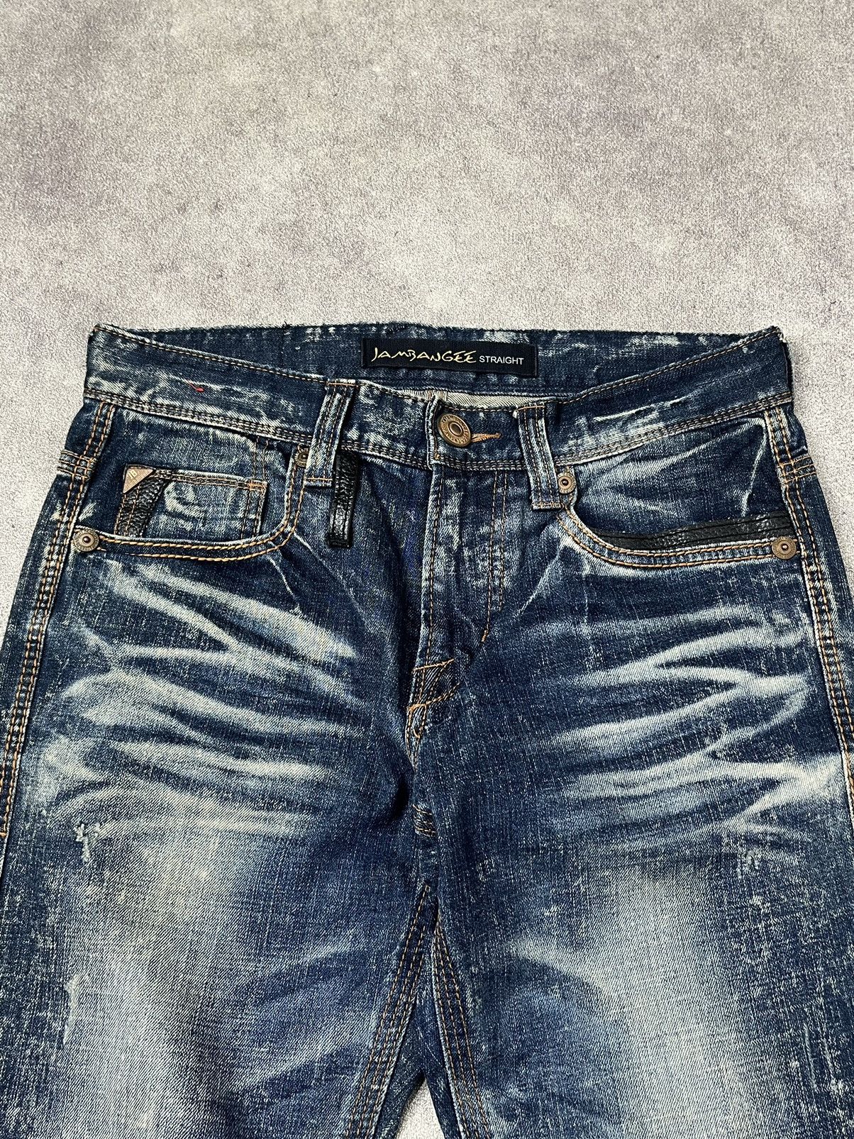 Hysteric Glamour JAMBANGEE straight fit faded acid jeans Size US 33 - 5 Thumbnail