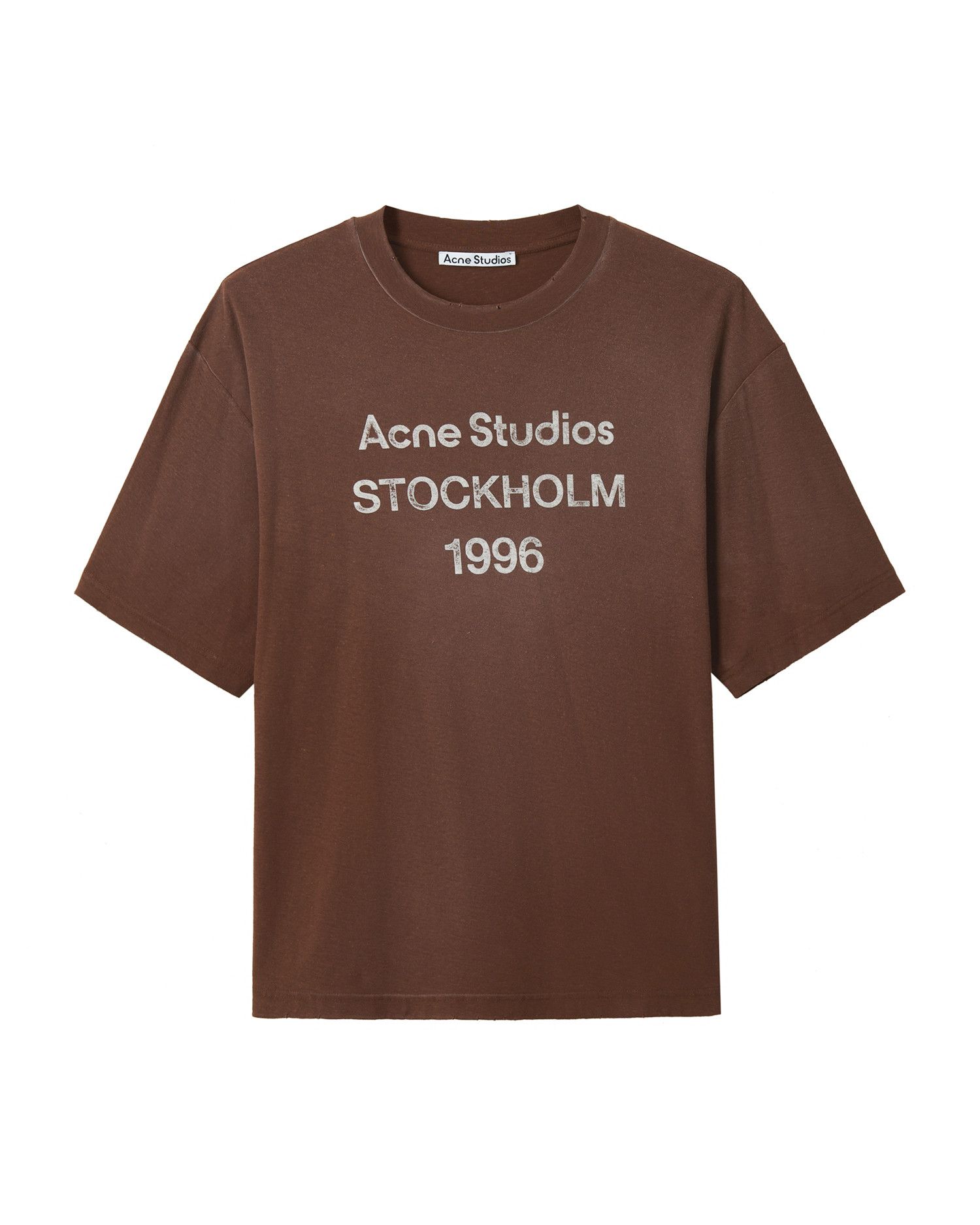 Acne Studios Acne Studios Letter Printed T-Shirt Size US M / EU 48-50 / 2 - 1 Thumbnail