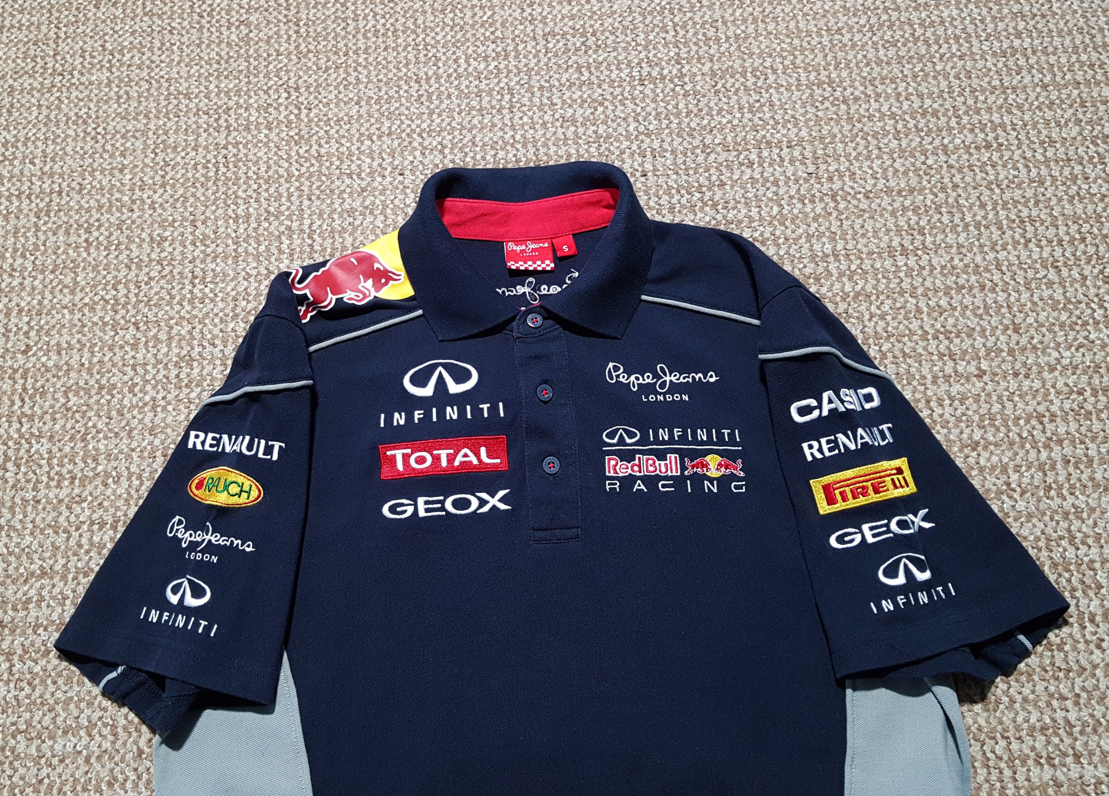 Pepe Jeans Infiniti Red Bull Racing Pepe Jeans Red Bull F1 Team Polo Size US S / EU 44-46 / 1 - 4 Thumbnail