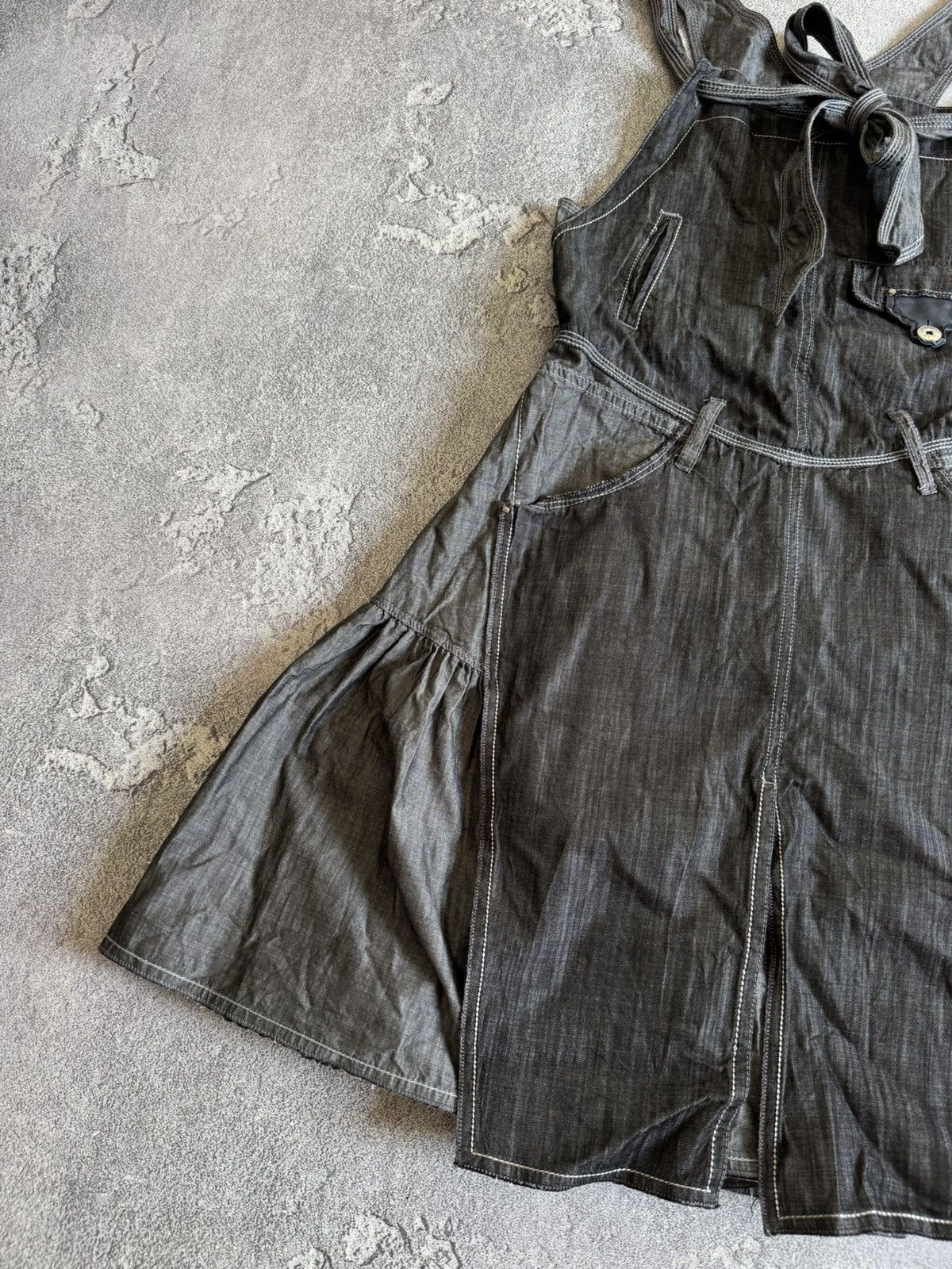Designer × Marithe + Francois Girbaud Marithe Francois Girbaud D34/USA26 Avantgarde dress bondage Size M / US 6-8 / IT 42-44 - 12 Thumbnail