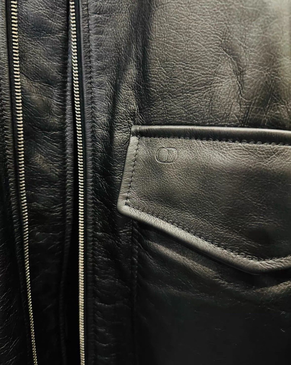 Dior Dior 2020SS leather coat with large pockets on both sides j Size US M / EU 48-50 / 2 - 5 Thumbnail