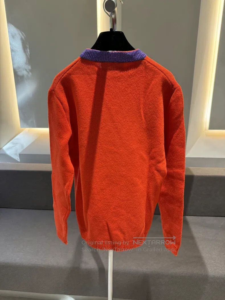 Gucci Gucci Bright orange cat-headed sweater Size M / US 6-8 / IT 42-44 - 5 Thumbnail