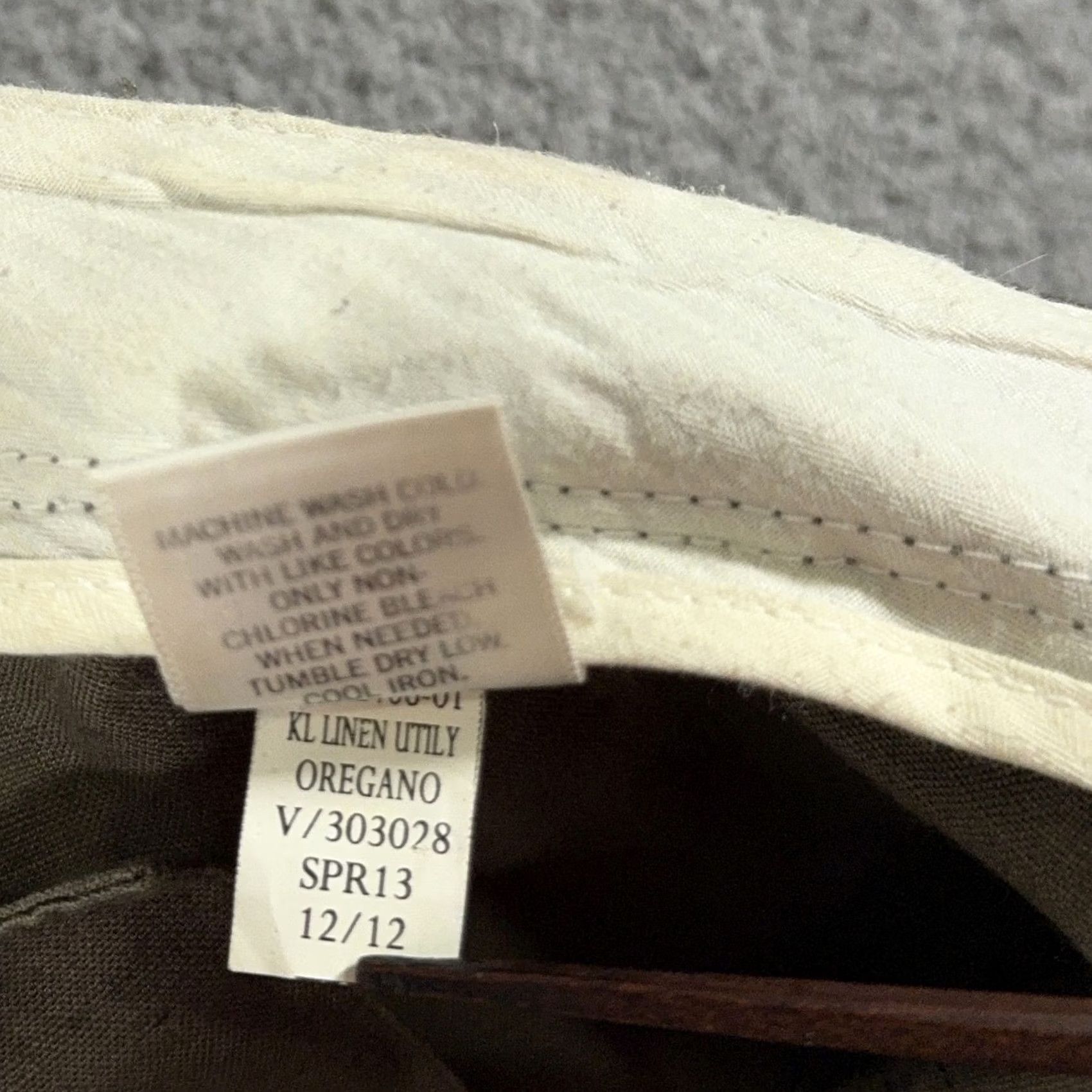 Banana Republic Banana Republic Mens Linen Cotton Safari Pants 39x31 Green Travel Utility Chino Pants Straight Leg Casual 2010s Ven Size US 36 / EU 52 - 5 Thumbnail