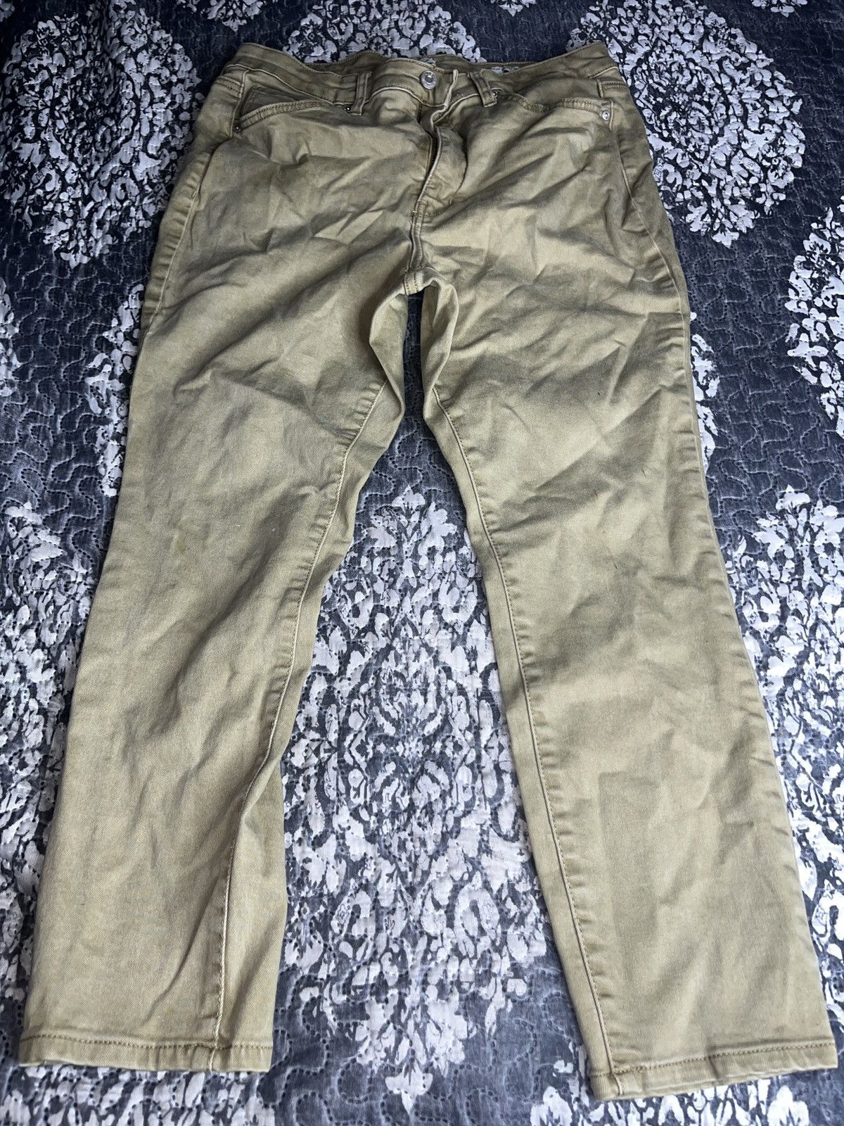 Other Wonderly Olive-Tan Men's Chinos Size 36" / US 14 / IT 50 - 2 Thumbnail