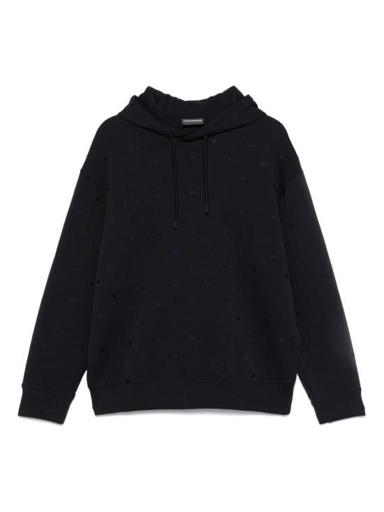 Emporio Armani EMPORIO ARMANI Women Hoodies EM001402 AF10013FB234 Blue Size XL / US 12-14 / IT 48-50 - 1 Thumbnail