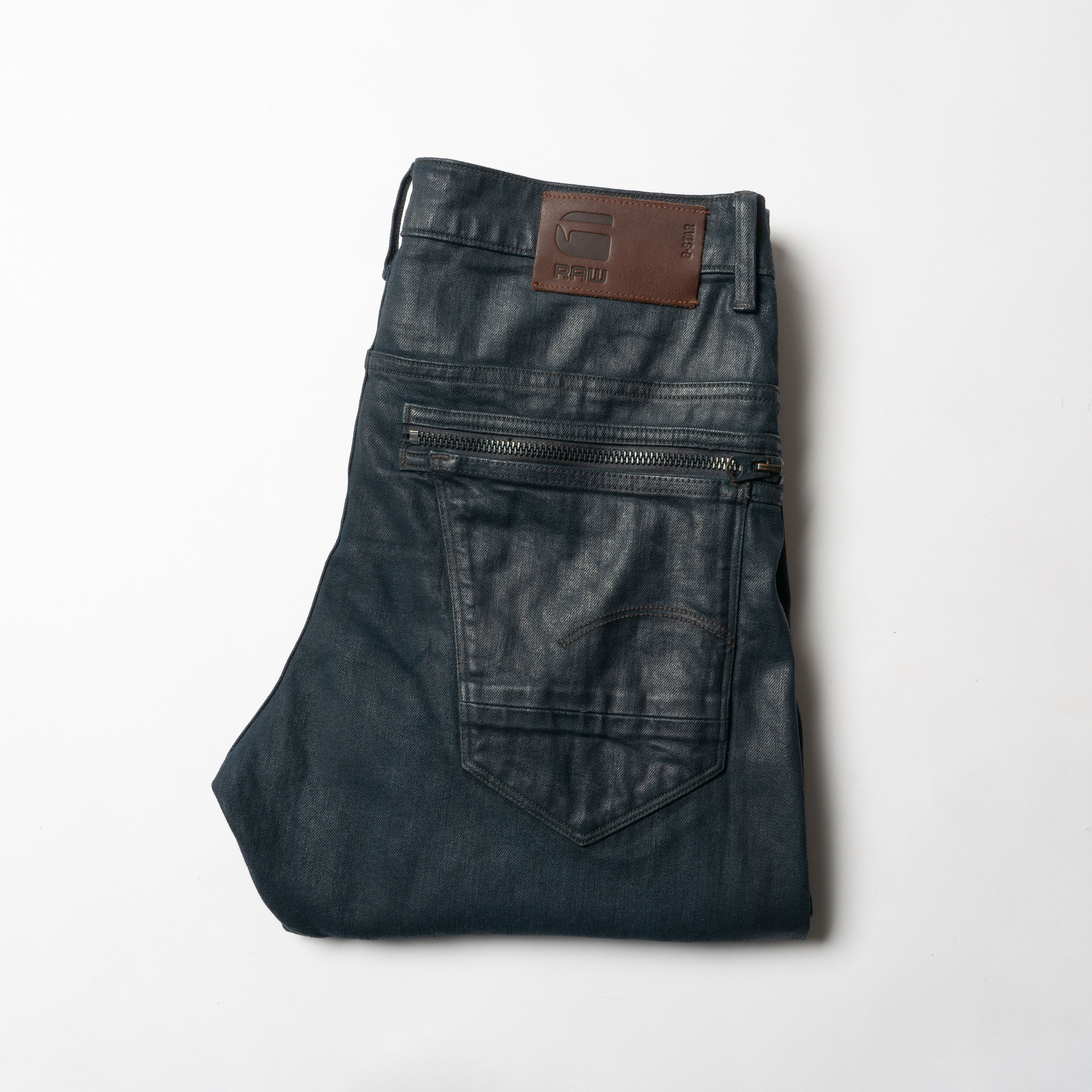 🏷G-STAR RAW Tobago 3D Relaxed Tapered Wax Denim Jeans