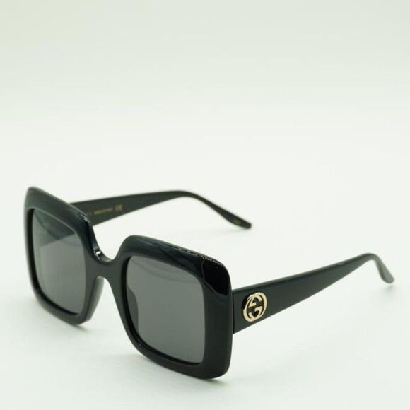 Gucci NEW GUCCI GG0896S 001 BLACK GREY SQUARE SUNGLASSES Size ONE SIZE - 3 Thumbnail