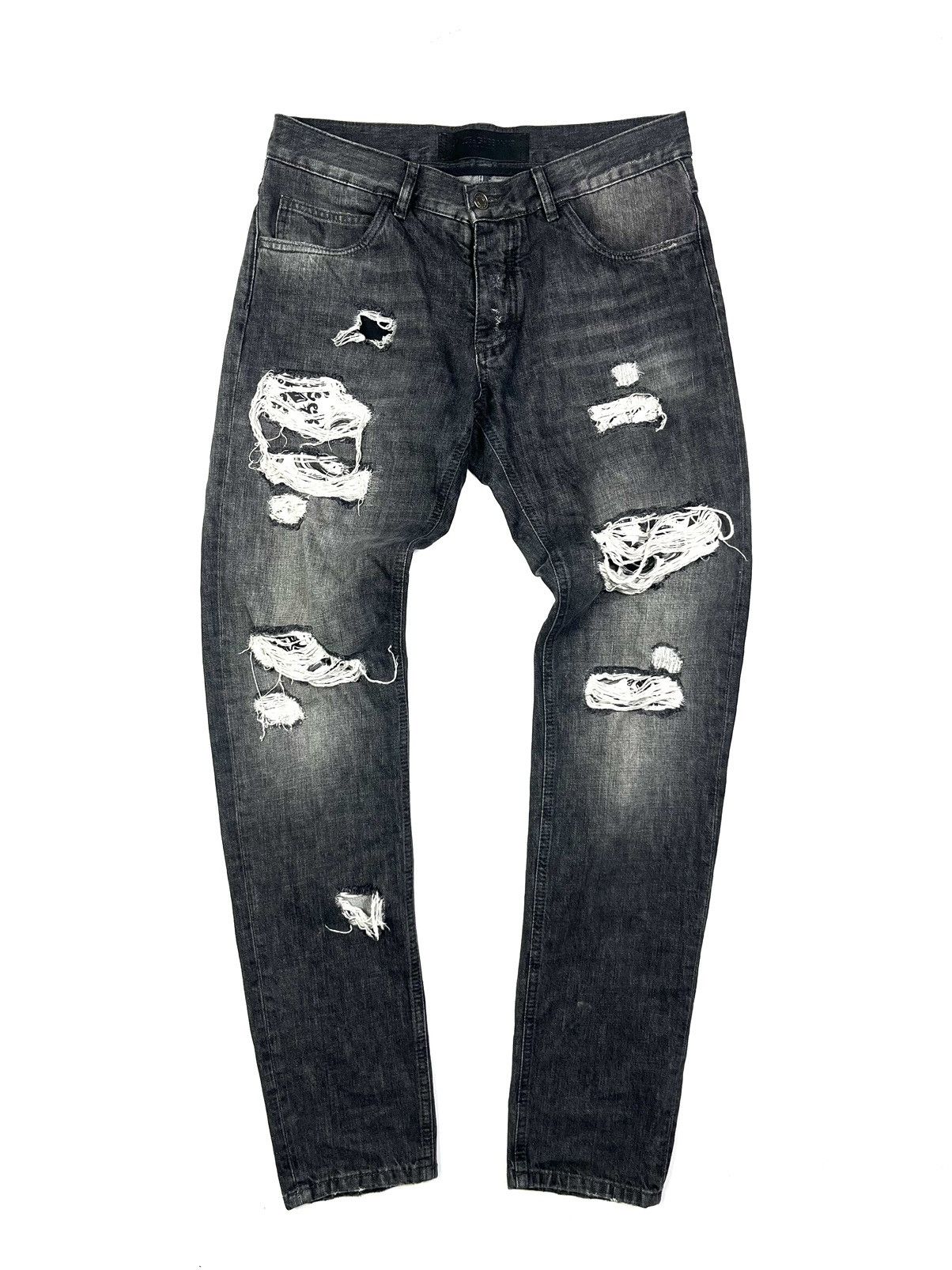 Dolce & Gabbana Dolce & Gabbana Luxury Jeans Denim Streetwear Dark Size US 35 - 1 Thumbnail