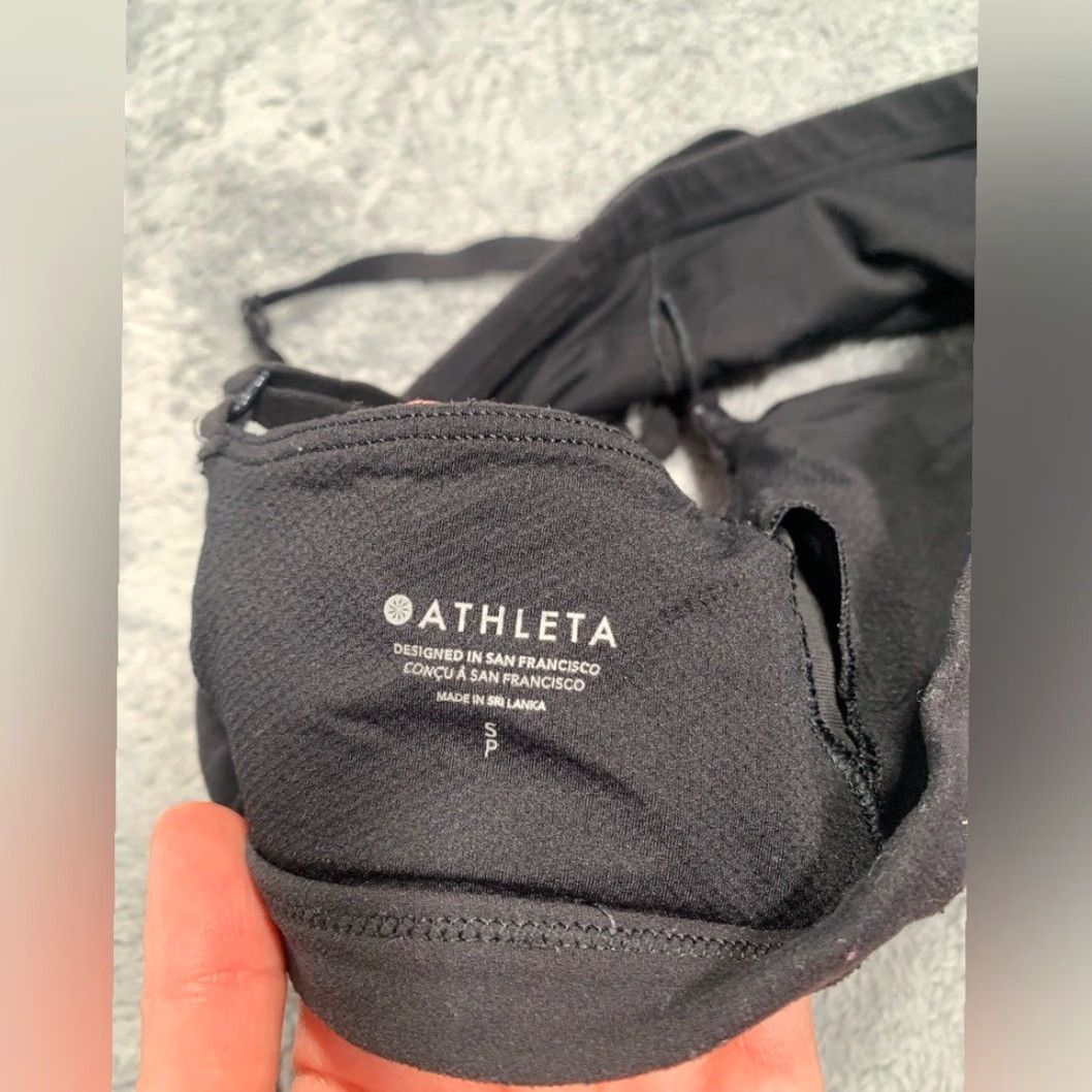 Athleta Athleta black sports bra small Size ONE SIZE - 5 Thumbnail