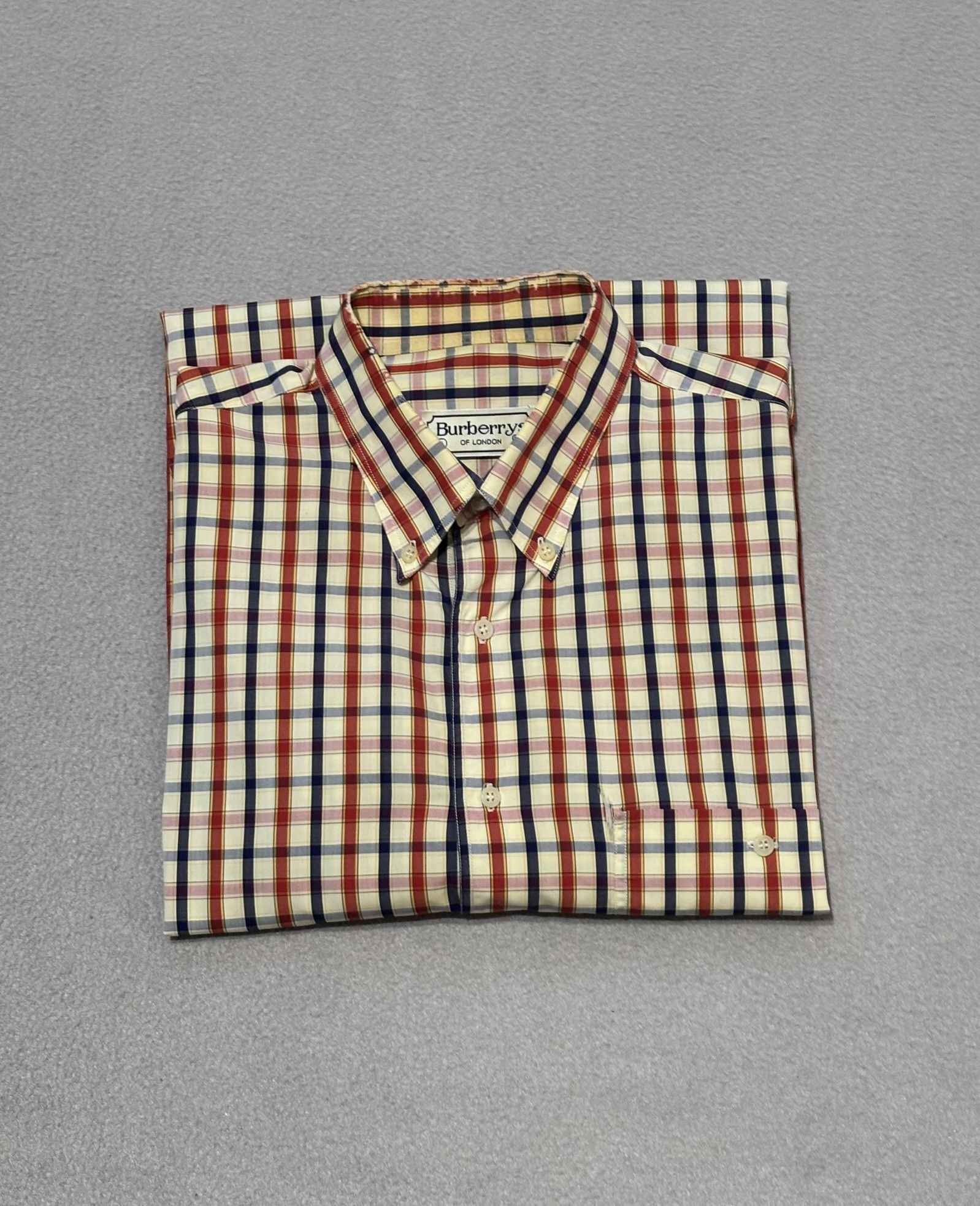 Burberry Burberrys vintage 90s shirt size 4 Size US XL / EU 56 / 4 - 21 Thumbnail