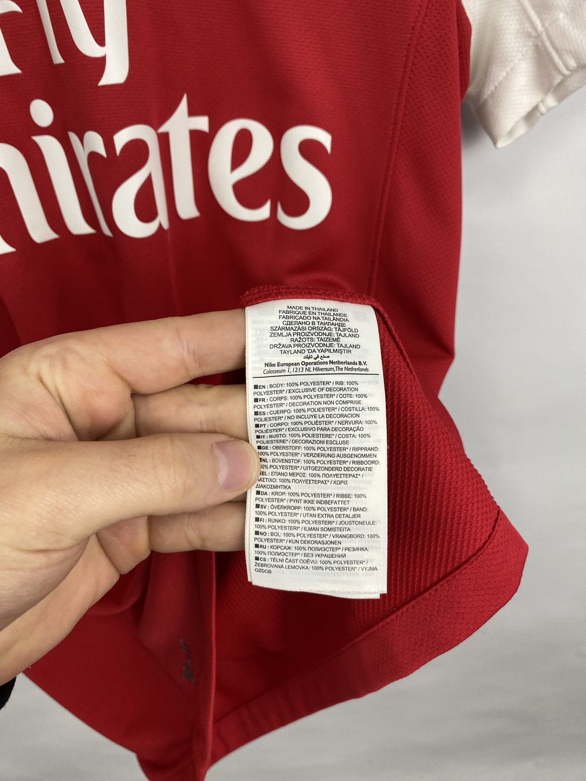 Nike 🏴󠁧󠁢󠁥󠁮󠁧󠁿 Nike Arsenal 2011 Jersey Soccer Football Shirt Rare Retro Size US S / EU 44-46 / 1 - 8 Thumbnail