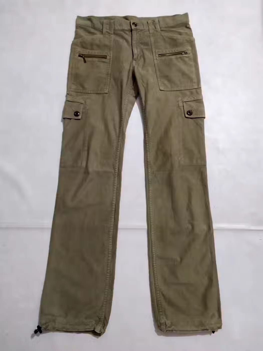 image of Avant Garde x Hysteric Glamour Bush Cargo Nice Design Pants in Olive, Men's (Size 31)