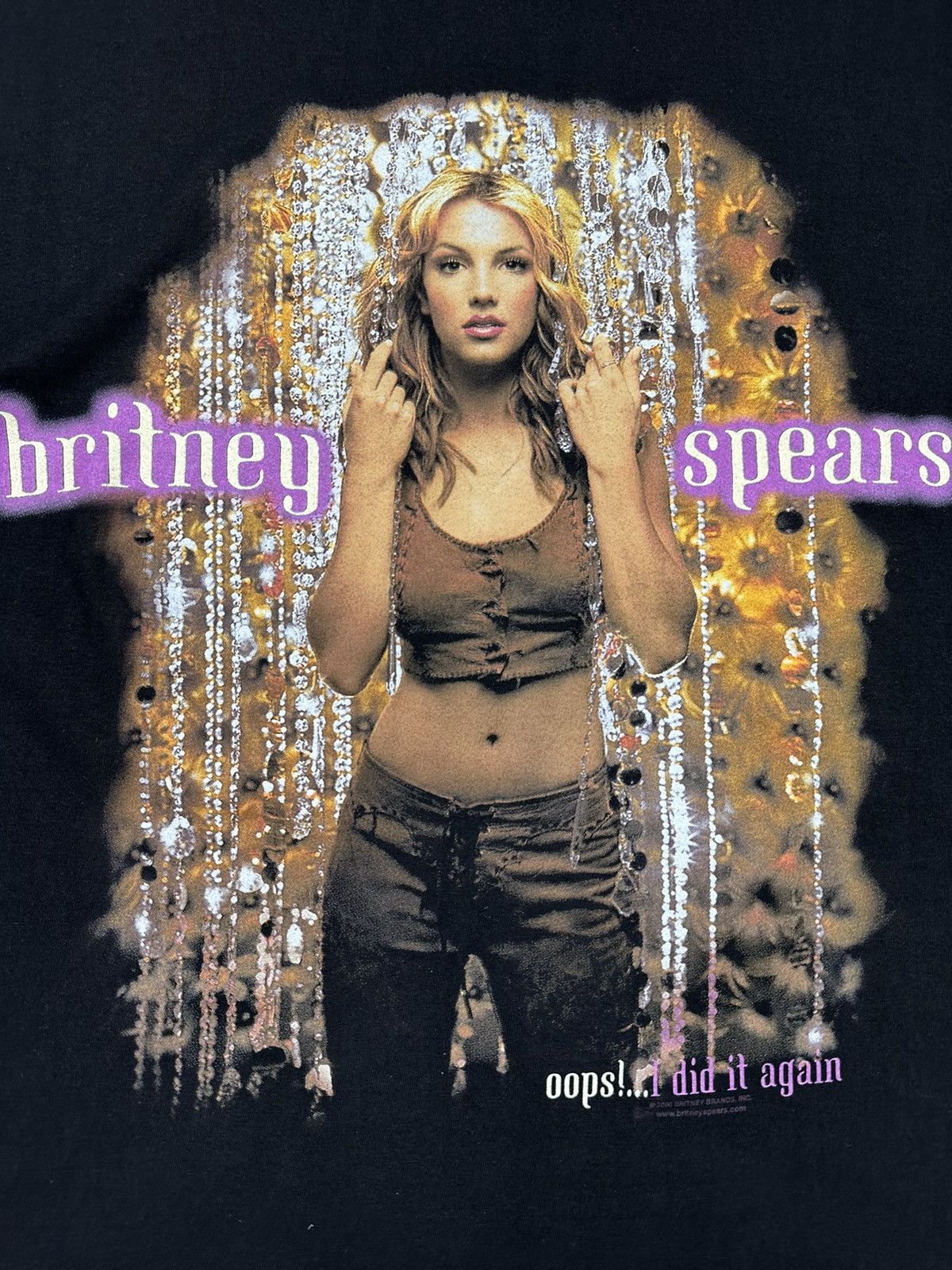 Band Tees Vintage 2000 Britney Spears Oops (Ariana Grande Lady Gaga) Size US L / EU 52-54 / 3 - 3 Thumbnail