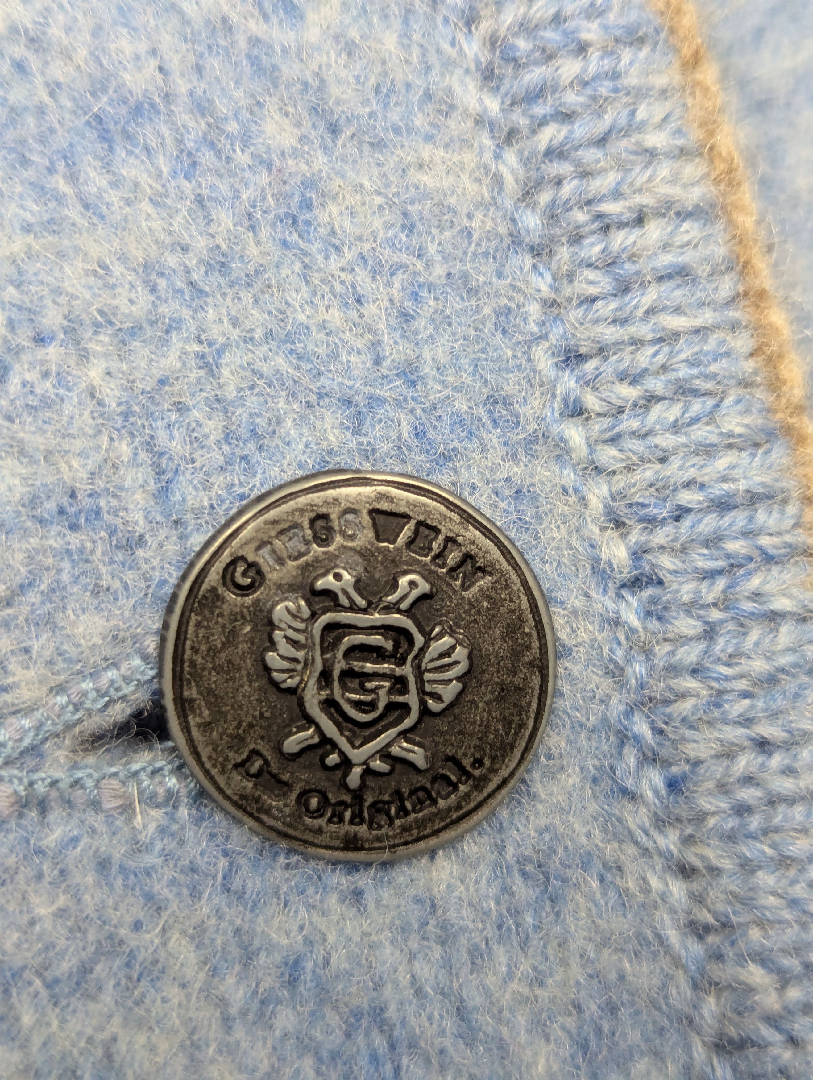 GIESSWEIN Giesswein Wool Blazer Blue US10 Vintage Austria Alpine Size L / US 10 / IT 46 - 10 Thumbnail