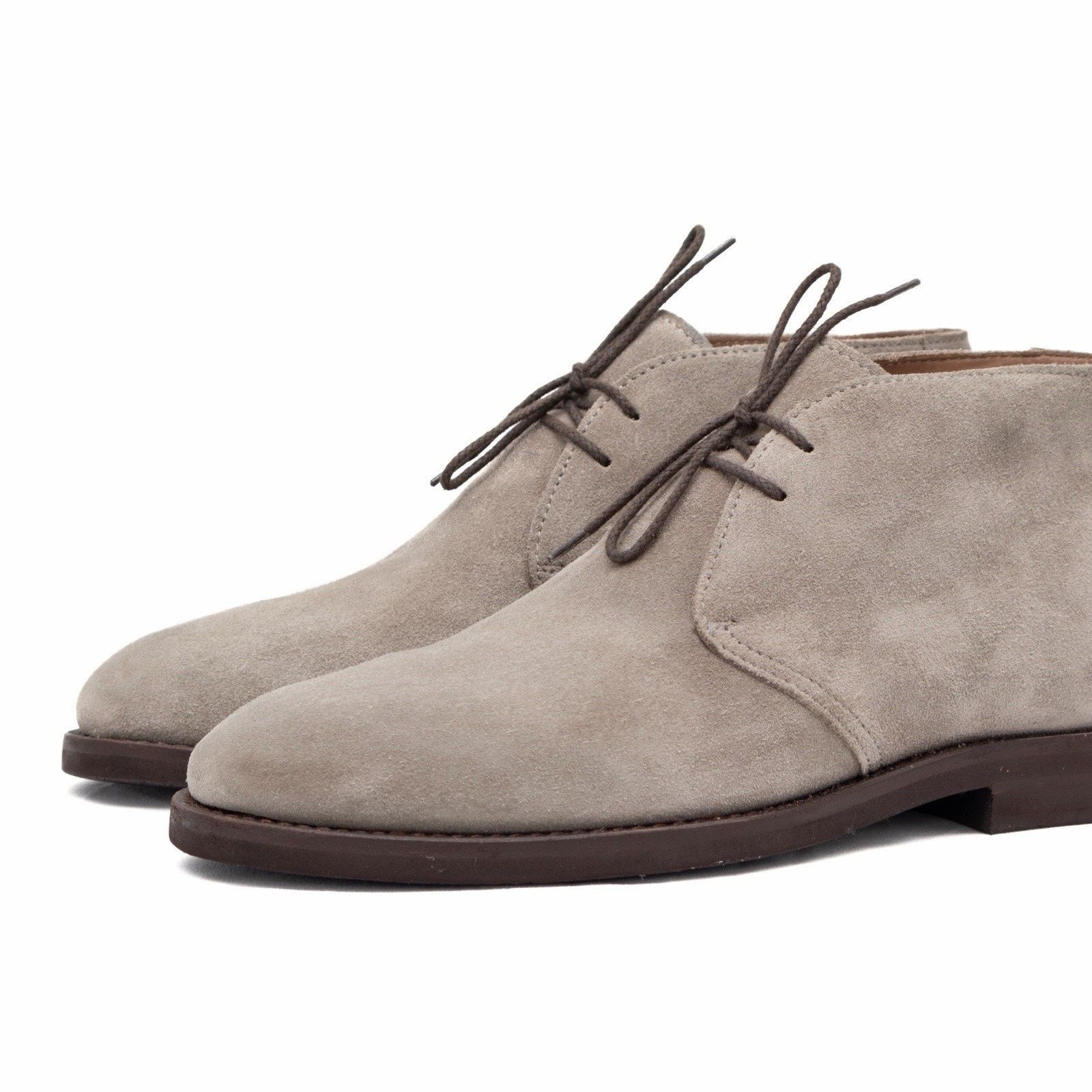 Brunello Cucinelli 970$ Brunello Cucinelli Chukka Boots Suede Grey Size: US9.5 Size US 9.5 / EU 42-43 - 2 Thumbnail